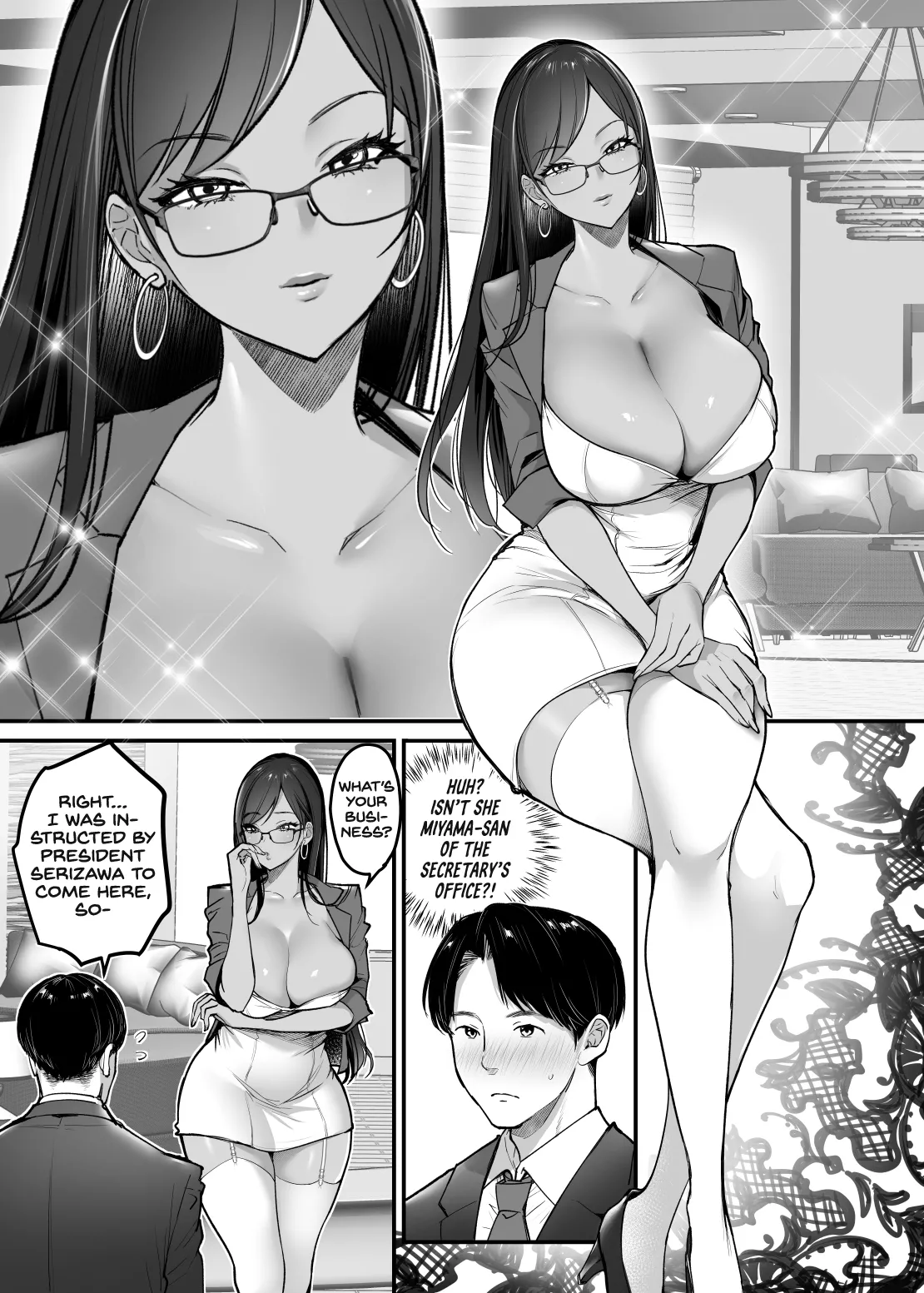 Tenshokusaki wa Shain Manzokudo No.1! ~Compla Marude Mushisuru nante!~ page 4 full