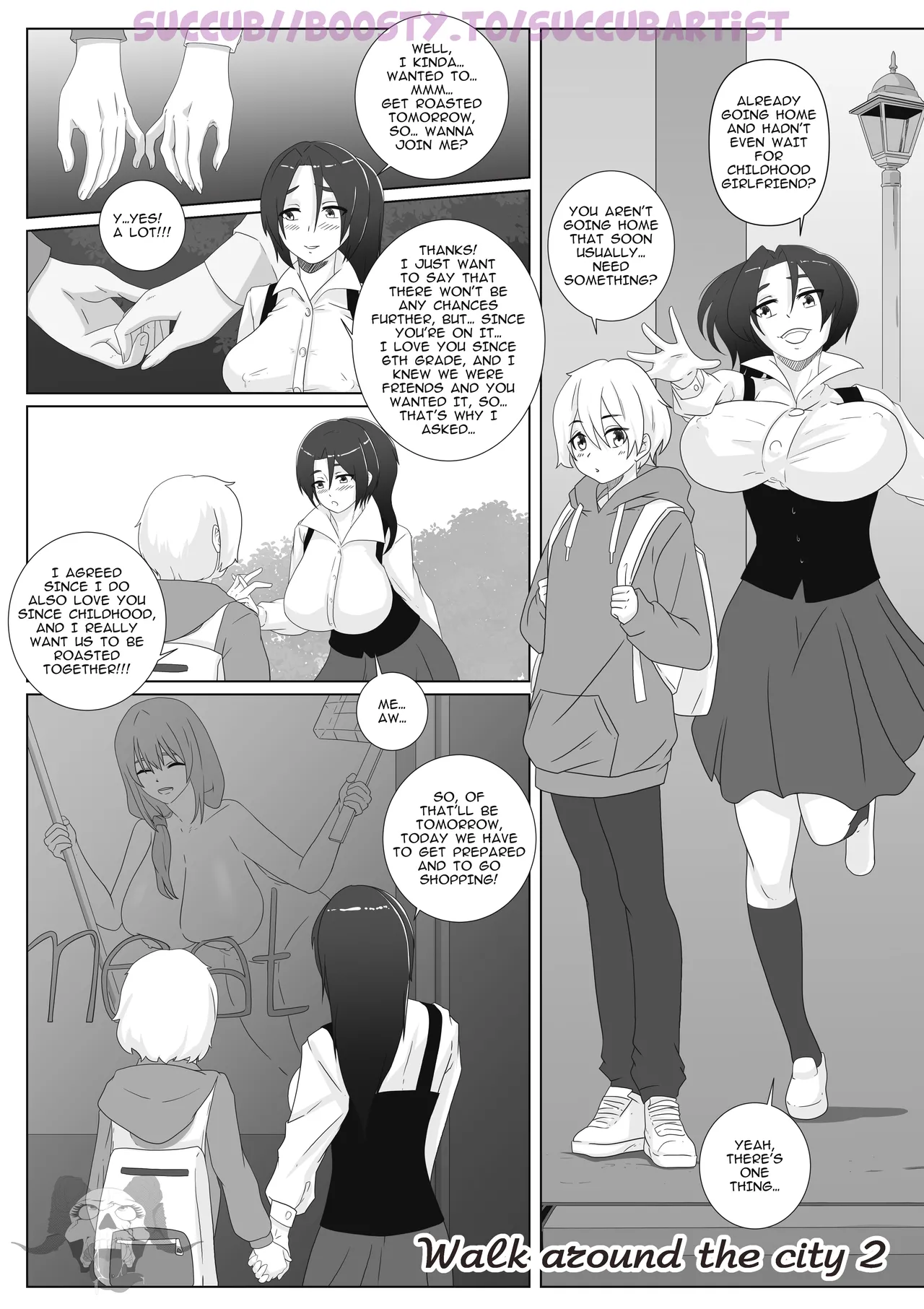 Walk through the city 2 page 1 full