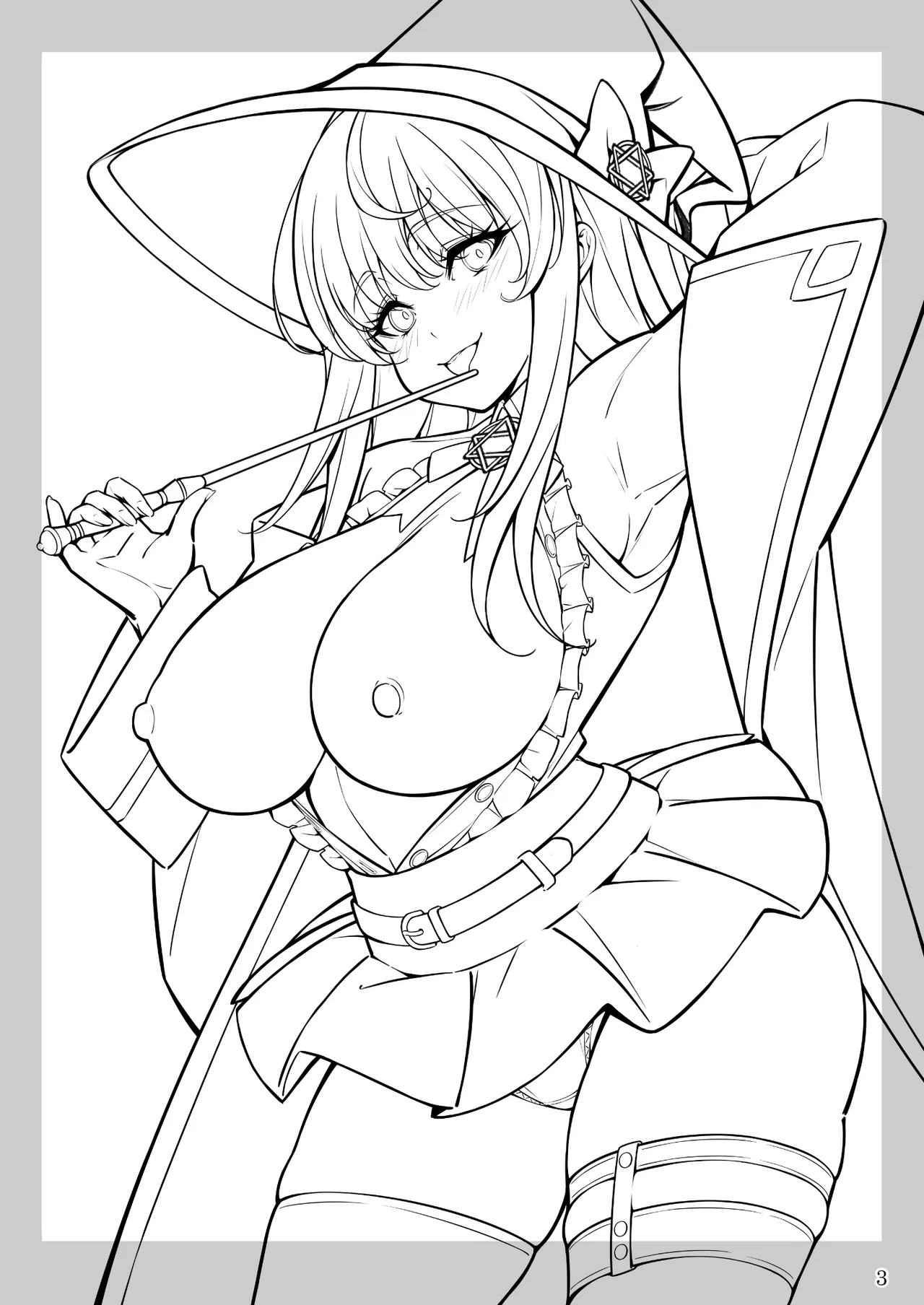 Tsuyoki Na Shinjin Mahoutsukai No Ecchi Na Bouken page 3 full