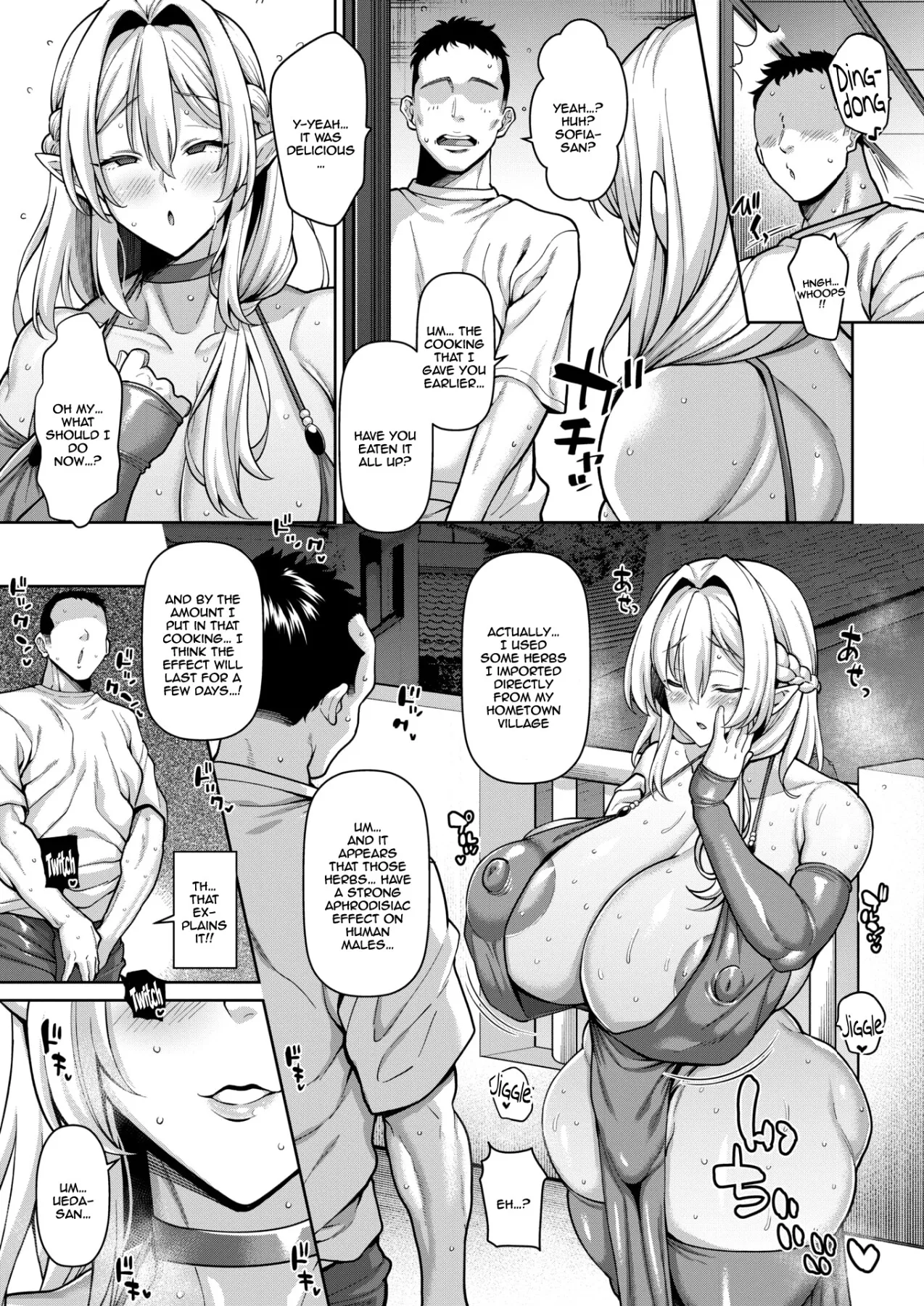 Tonari no Elf Mama -Zenpen- | Elf Mama Next Door First Half page 5 full