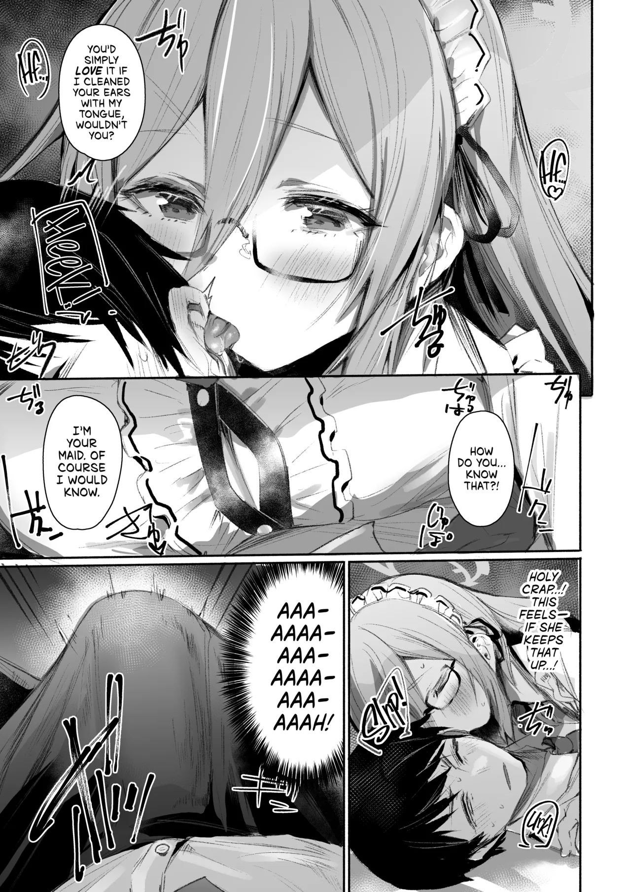 Extra Service Shuujitsu Mitchaku Noukou Houshi | Extra Service: Tender Loving Care, All Day Long page 6 full