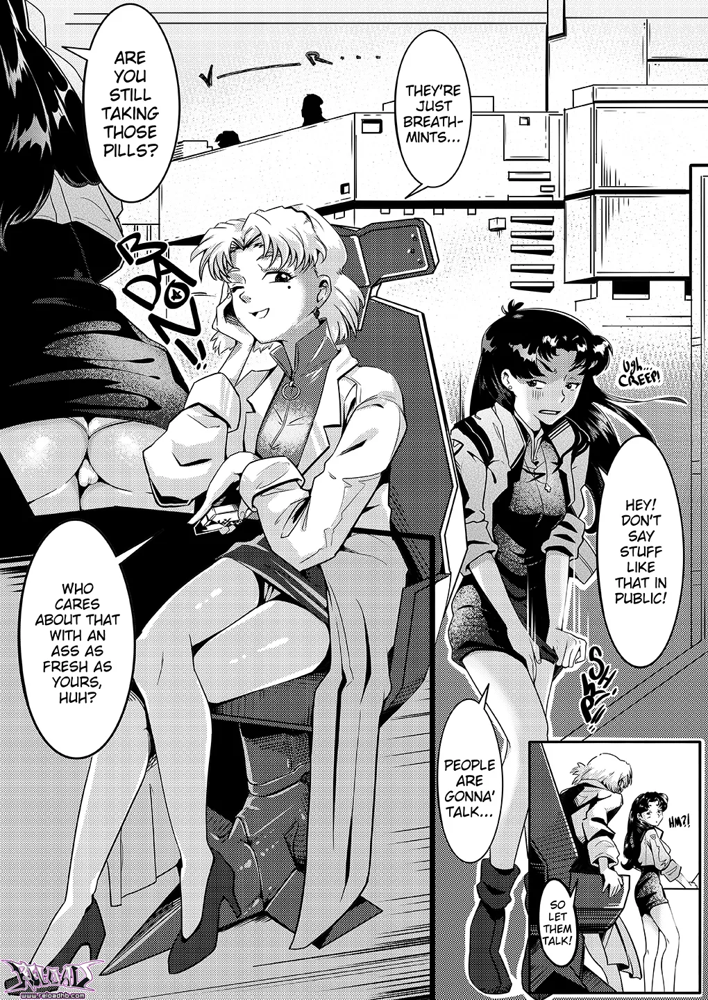 Ritsuko X Misato Futa  6 Pages page 1 full
