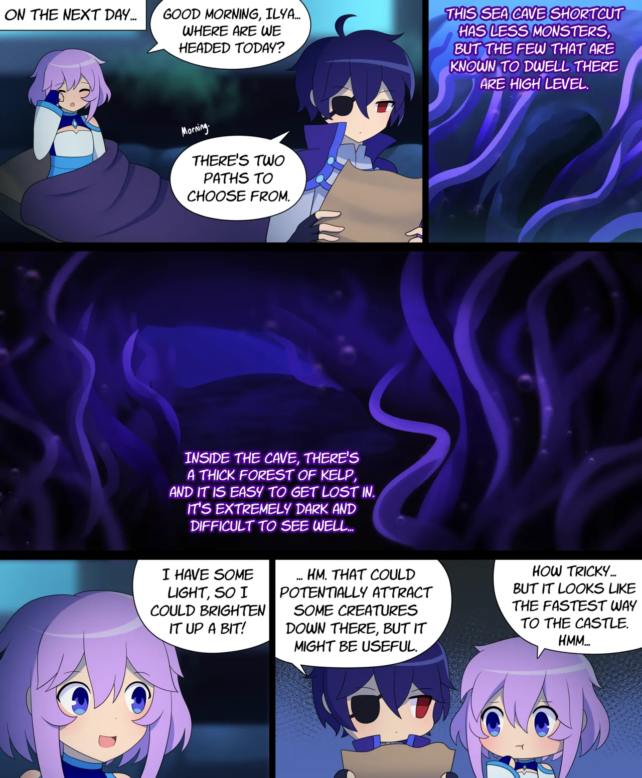 Seraph Ascent Chapter 3 With Route C : DARK SEA CAV page 5 full