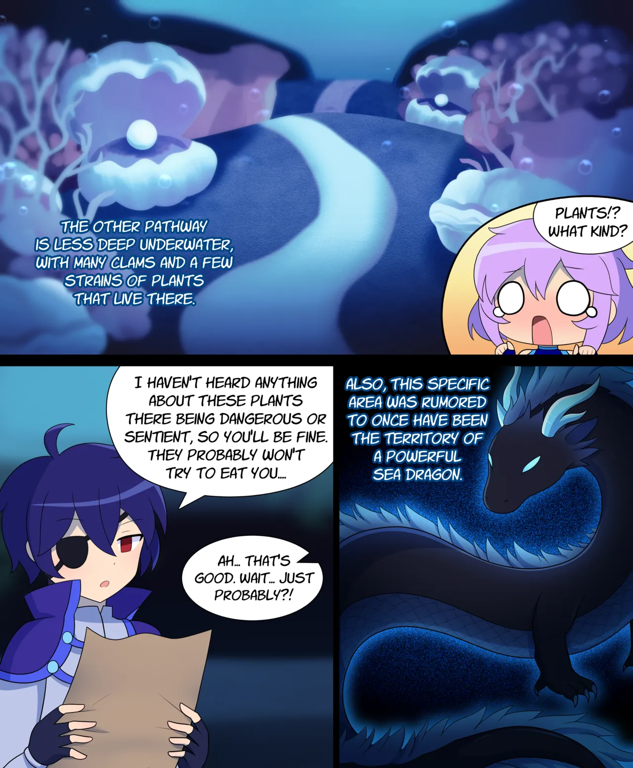 Seraph Ascent Chapter 3 With Route C : DARK SEA CAV page 6 full