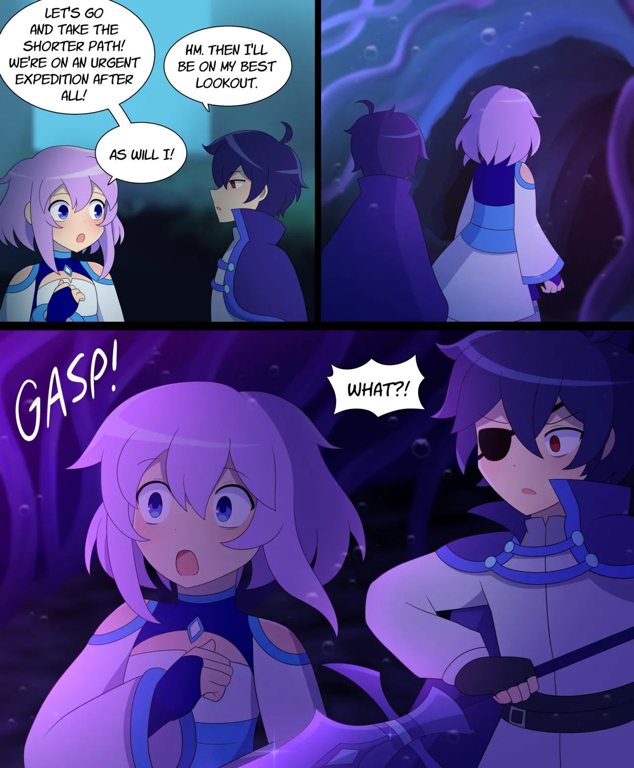 Seraph Ascent Chapter 3 With Route C : DARK SEA CAV page 8 full