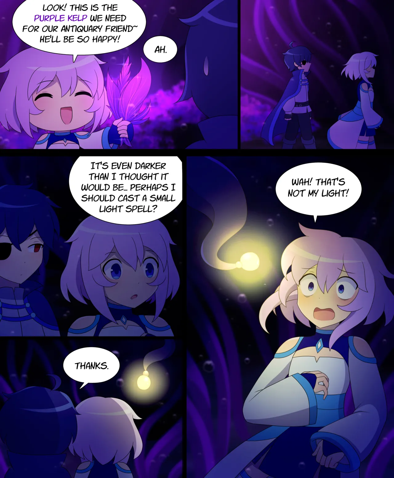 Seraph Ascent Chapter 3 With Route C : DARK SEA CAV page 9 full