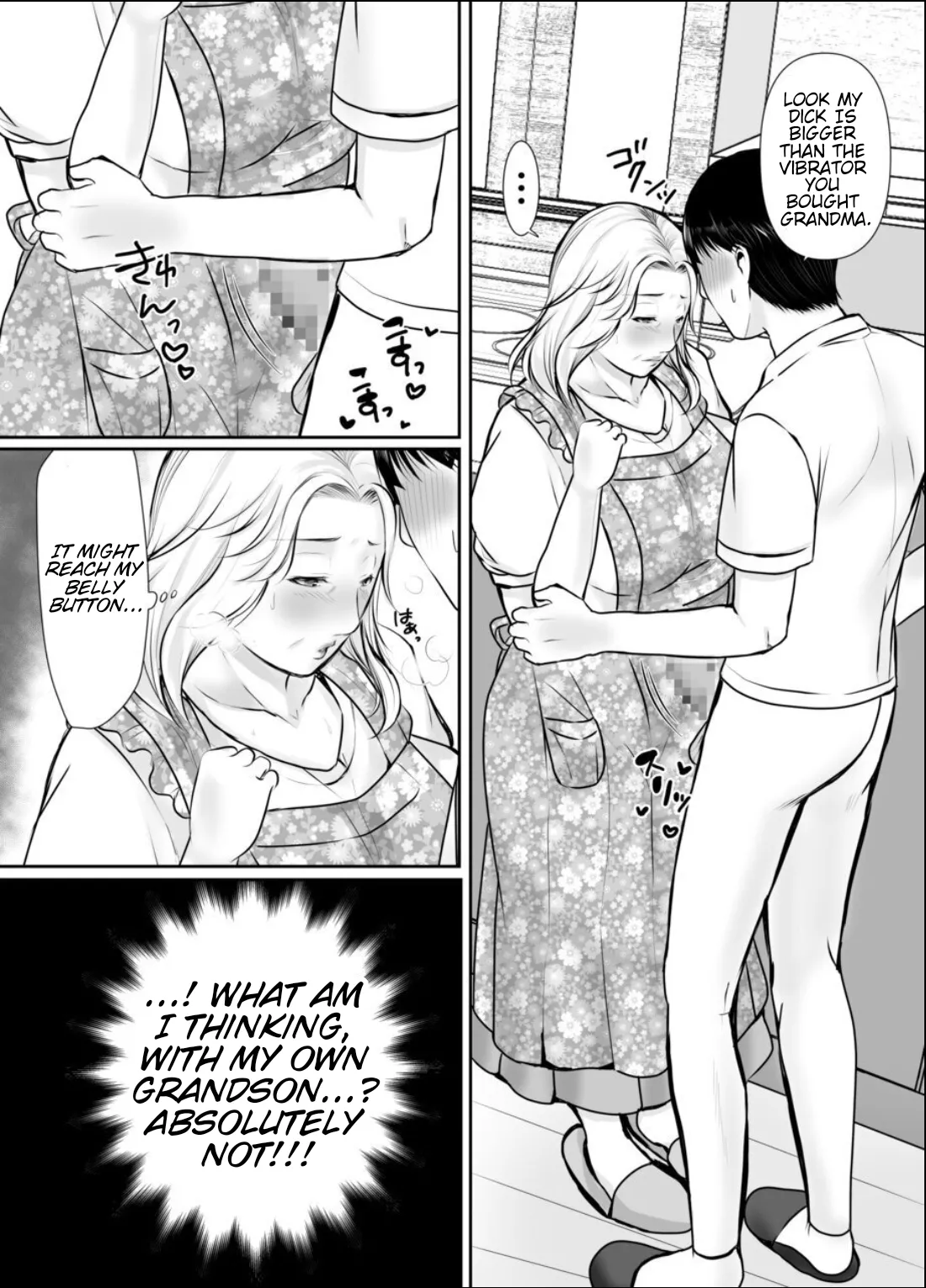 A grandmother who's head over heels for her grandson. page 9 full