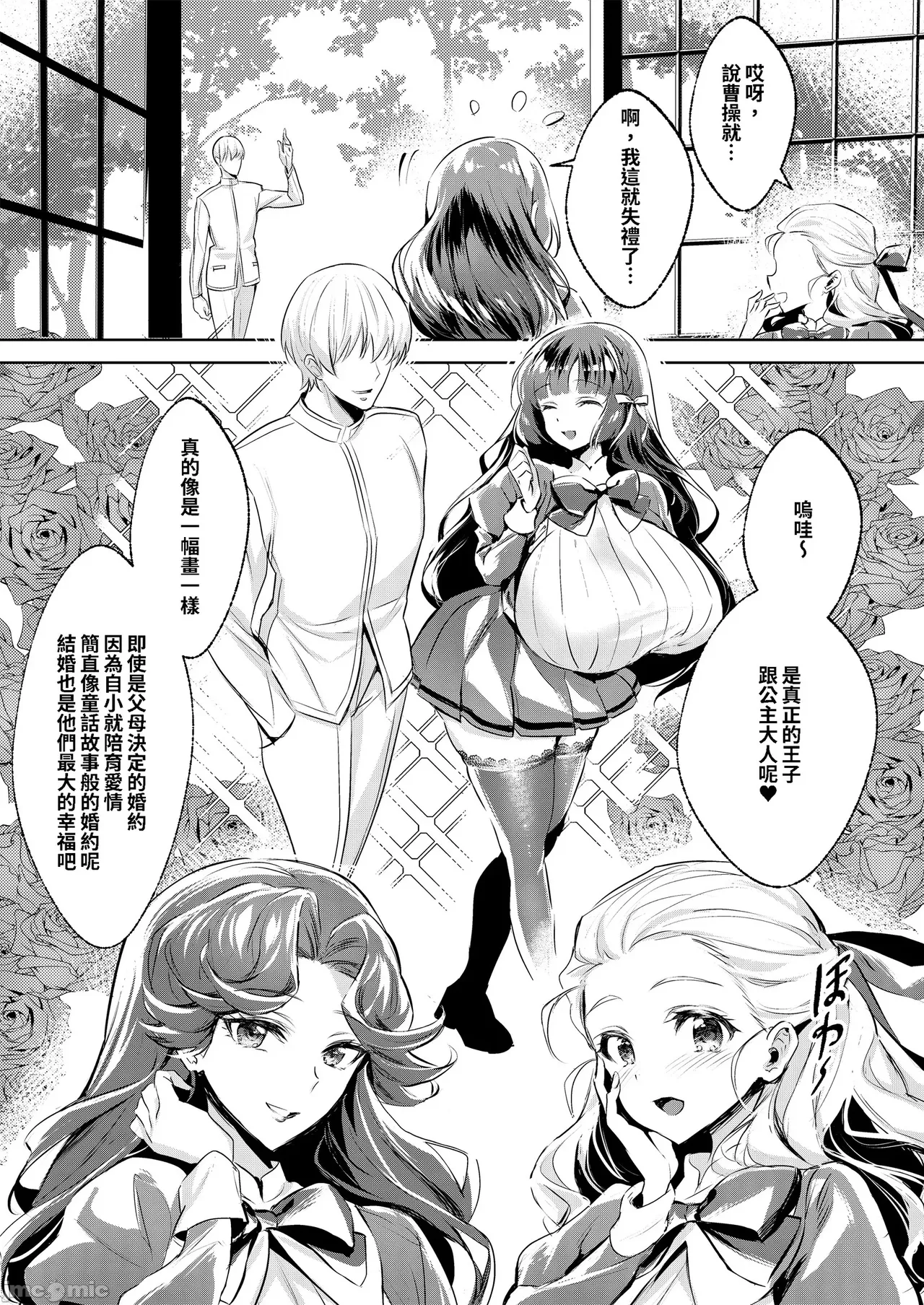 お姫様は王子さまよりキモおじが大好きですが NTRなんてありません（Chinese） page 3 full