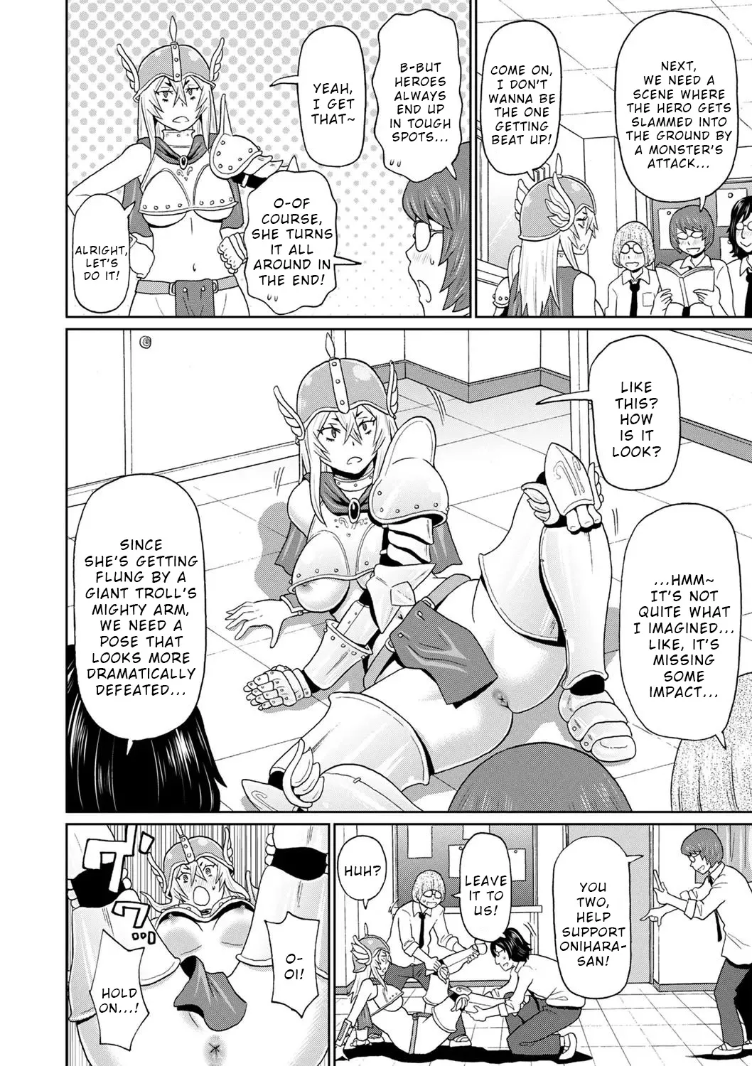 Cosplay Yankee Onihara-san | Full Hole! Trust Maiden Ch. 4 page 8 full
