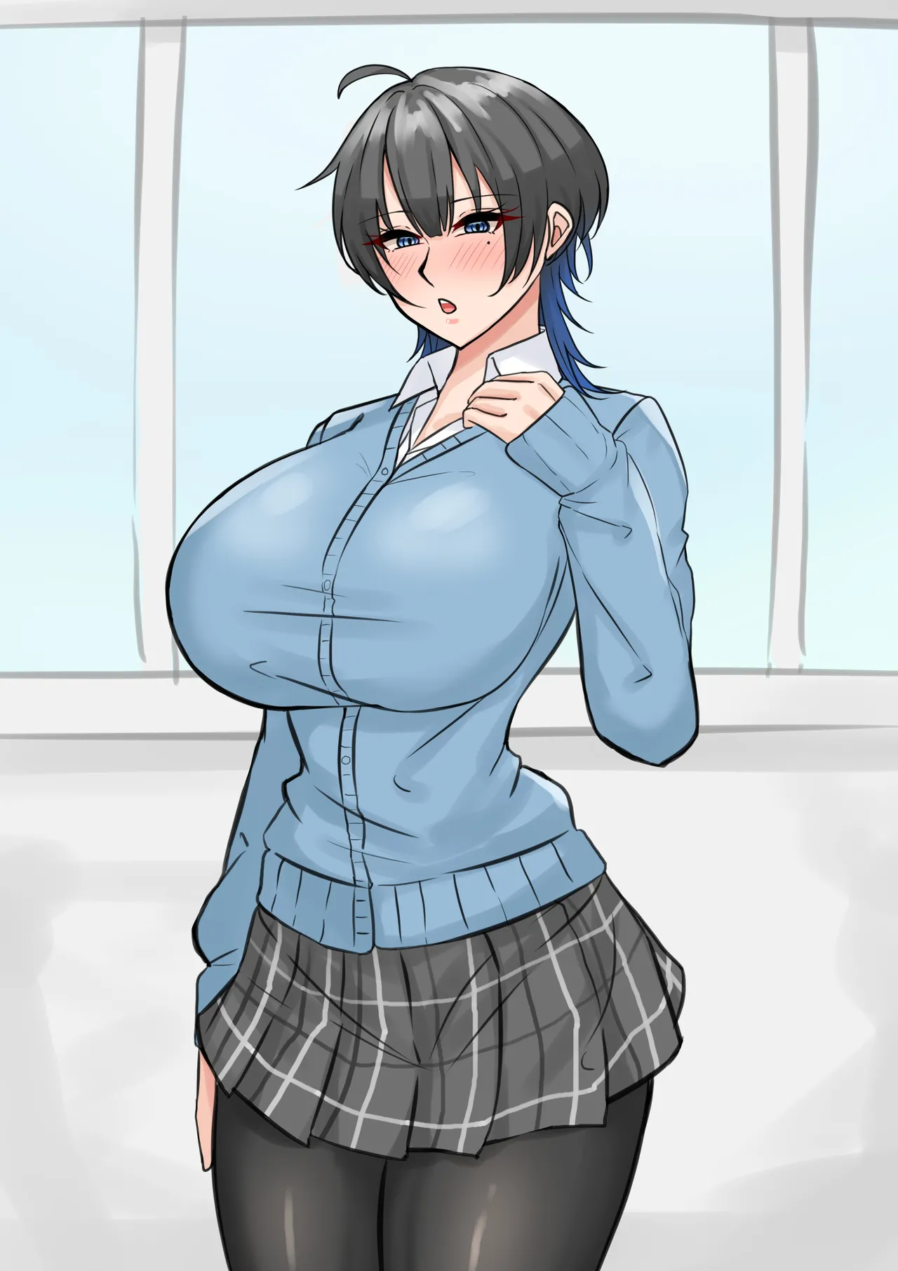 彼氏持ちクール系同級生 page 7 full