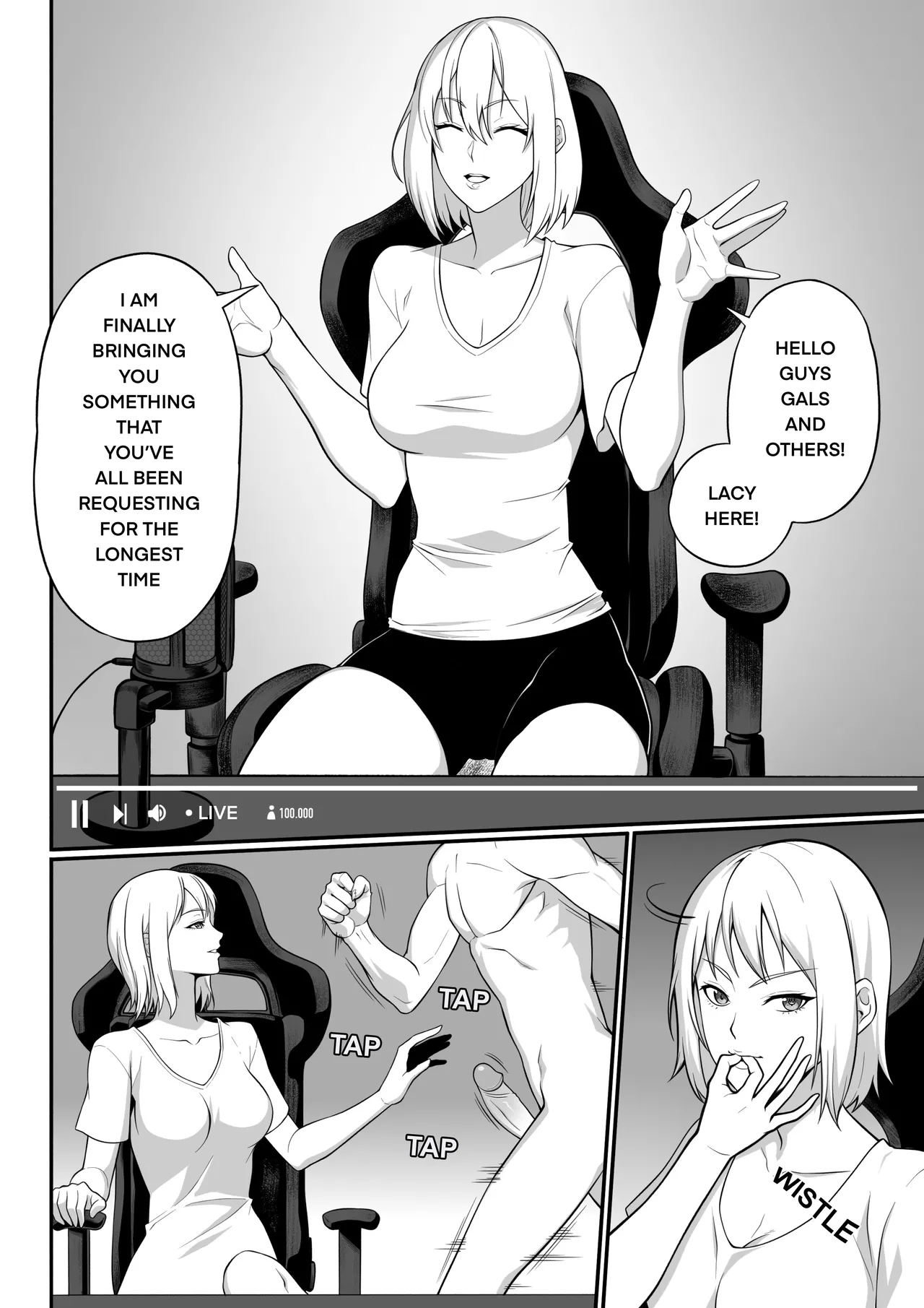 The Hellhound Breeding Stream – One-shot page 3 full