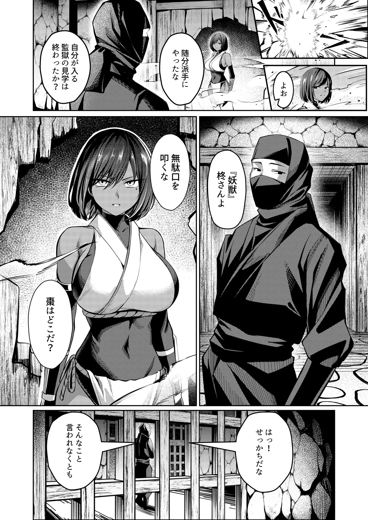 Choukyou Inroku 2 ~Kunoichi Hīragi no Junan~ page 9 full