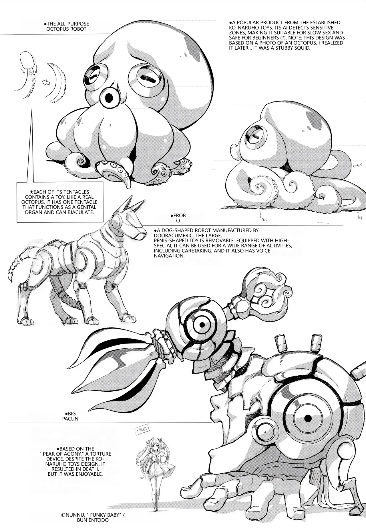 Funky Baby Toranoana Gentei Kounyu Tokuten 4P Leaflet Honoka Ganbaru! Settei Shiryoushuu page 4 full