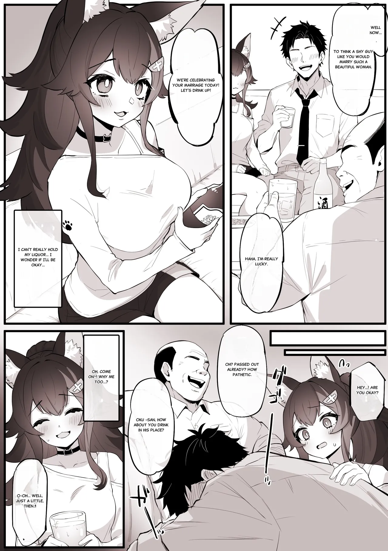 Yoitsuburete, danna no jōshi ni takuran sareru niizuma Mio-sha ※NTR page 2 full