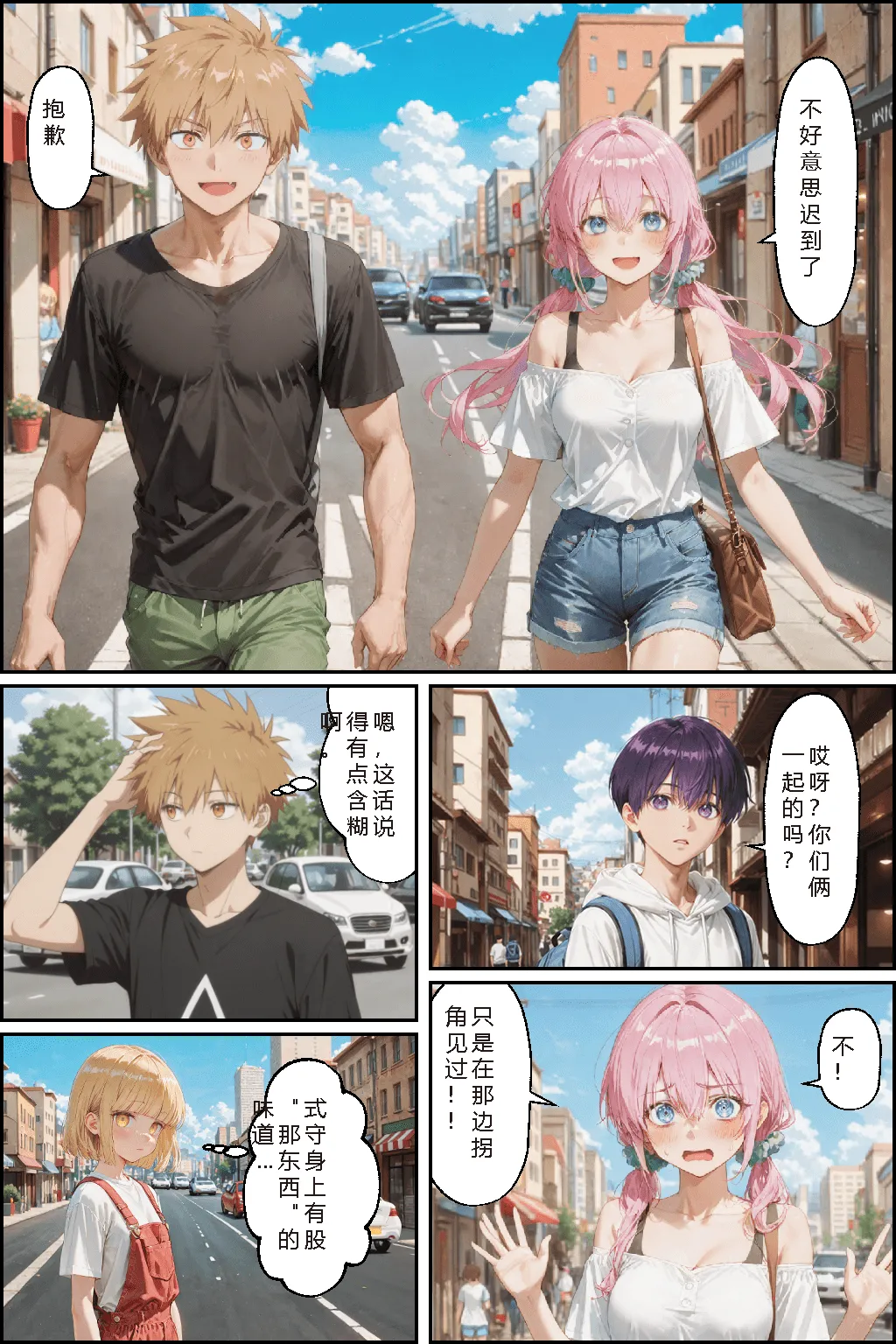 川遊びの日の式守さん page 3 full