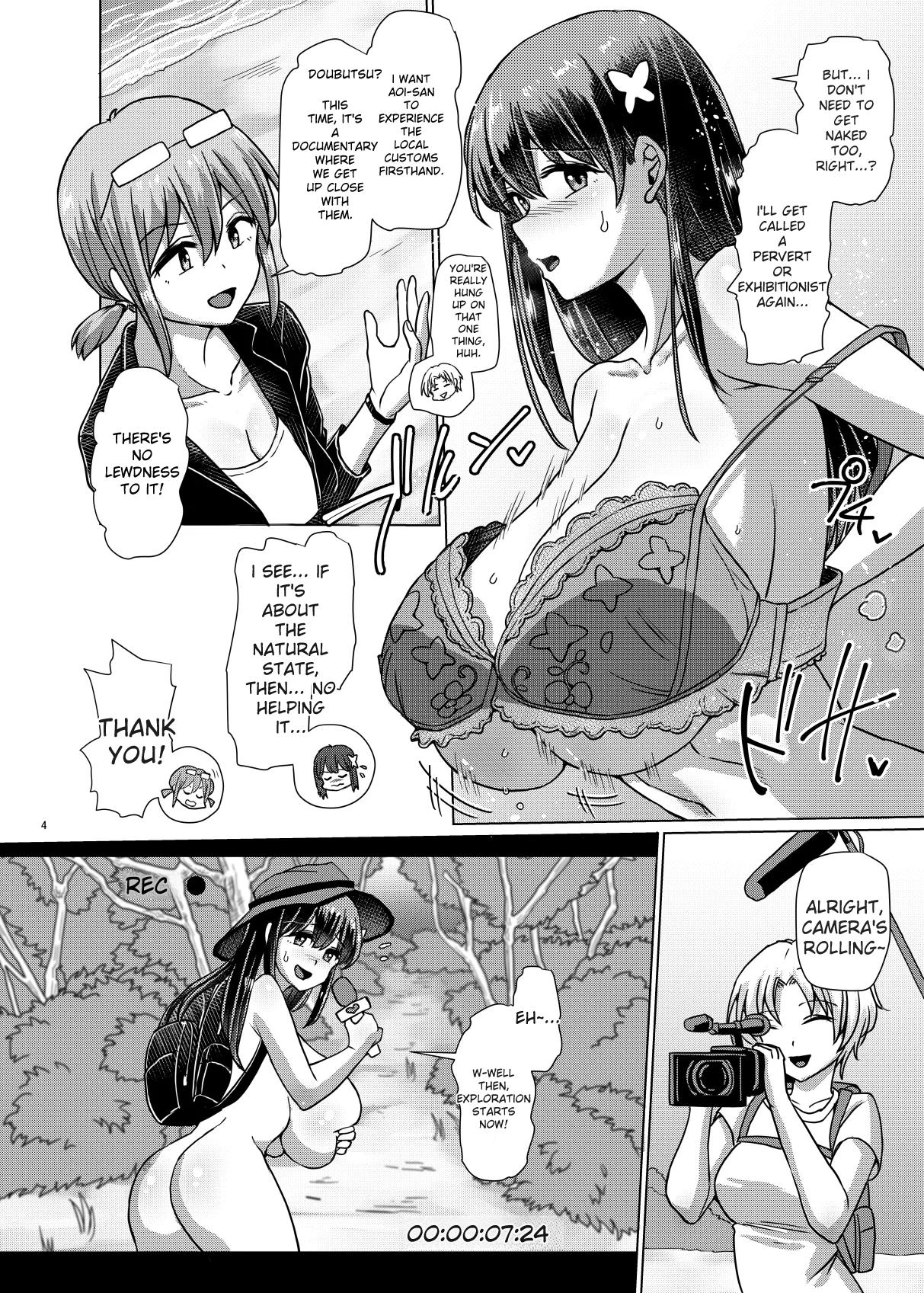 Futanari Shizen Bangumi no Tanken Reporter |  Futanari Nature Program Exploration Report page 4 full