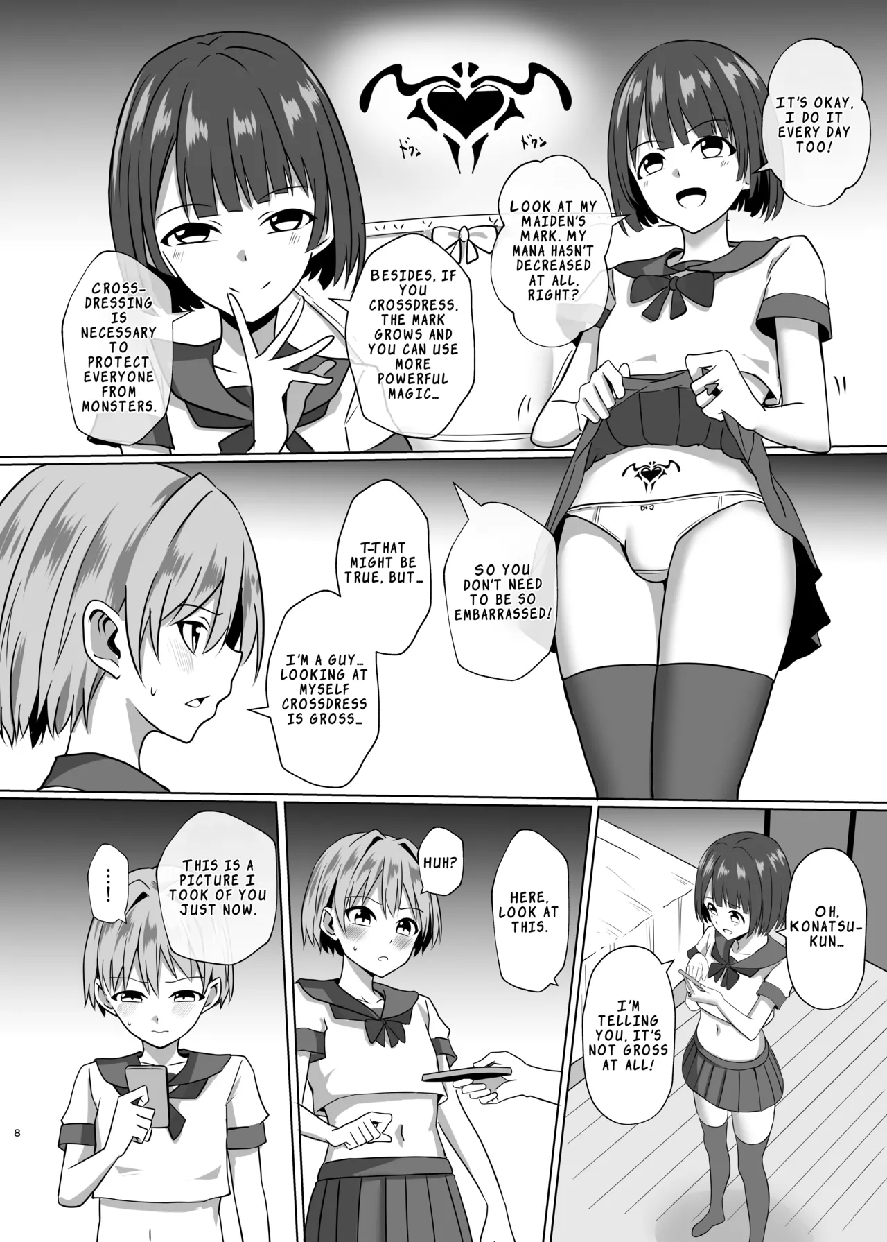 Otokonoko Mahou Shoujo no Ecchi na Maryoku Hokyuu | Femboy Magical Girl’s Naughty Mana Recharge page 7 full