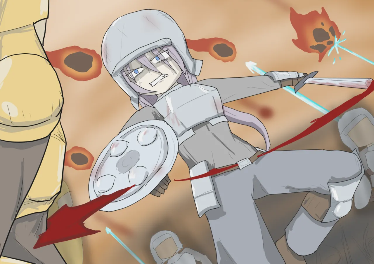 Shirīzu 5: Teikoku-gun no on'na heishi page 1 full