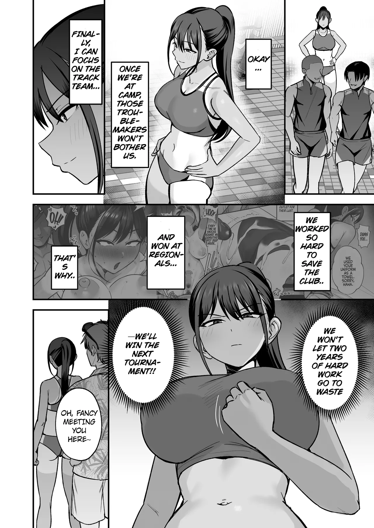 Rikujoubu Buchou, Yankee-tachi ni Otosareru 2 | Track and Field Club Leader Surrenders to a Bunch of Delinquents 2 page 4 full