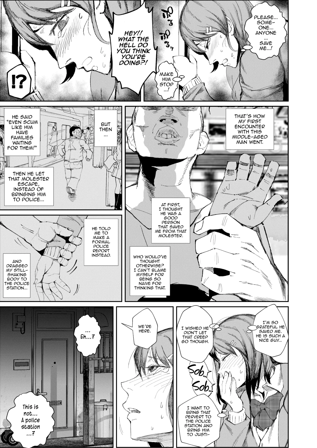 JK no Otoshikata -Jou-  | The Downfall of a JK -1st page 9 full