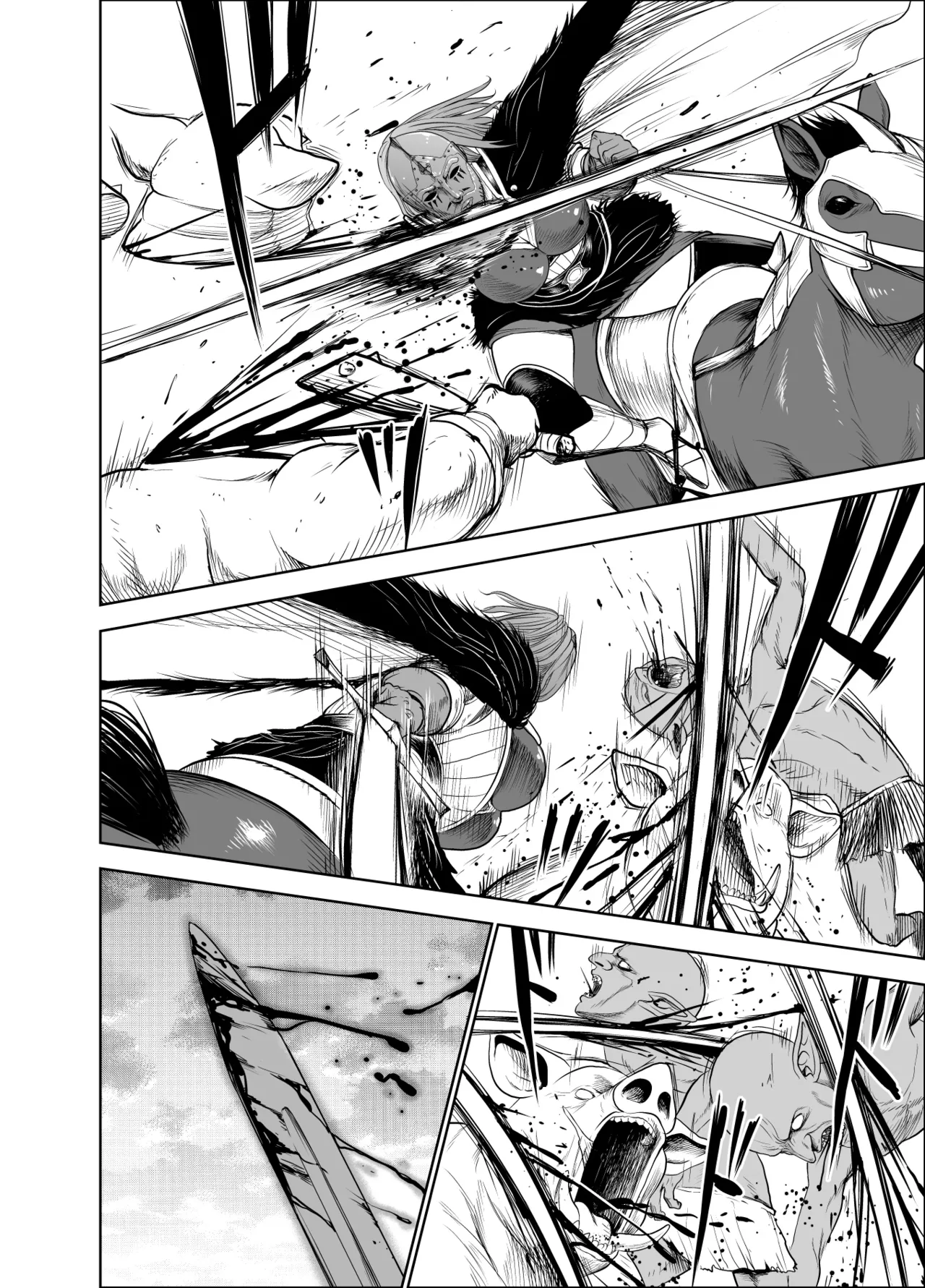 ダルミニア王国物語「女将軍の絶望の熱望」 page 8 full