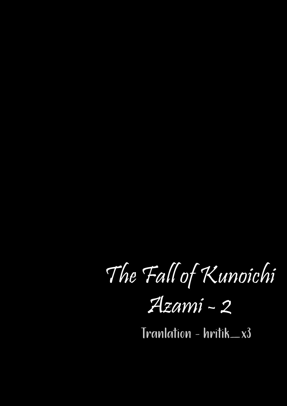 Kunoichi Azami ga Ochiru Made 3 page 3 full