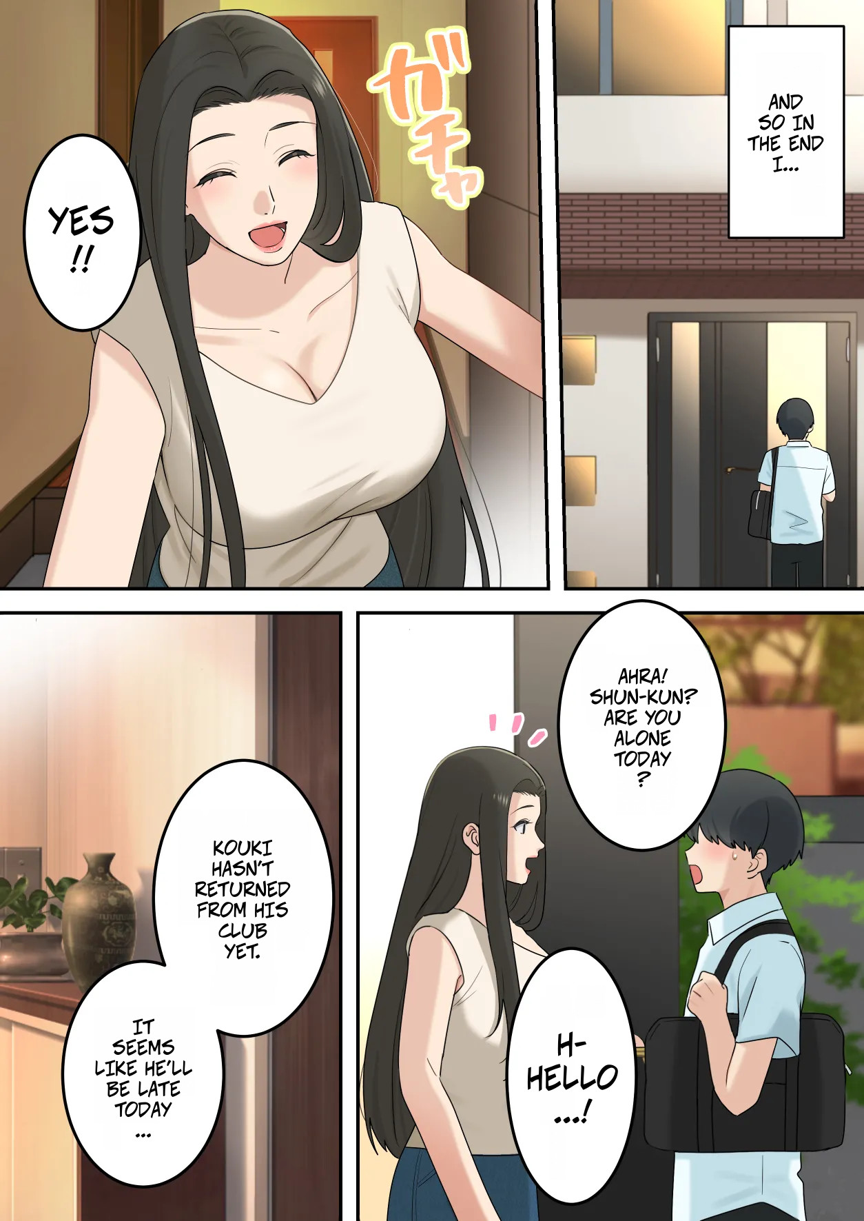 Kawaisugiru Tomodachi no Okaa-san to Kossori Tsukiacchatta Hanashi | I Secretly Dated My Friend's Cute Mother page 8 full