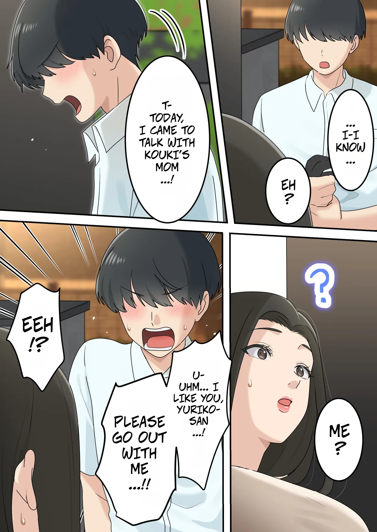 Kawaisugiru Tomodachi no Okaa-san to Kossori Tsukiacchatta Hanashi | I Secretly Dated My Friend's Cute Mother page 9 full