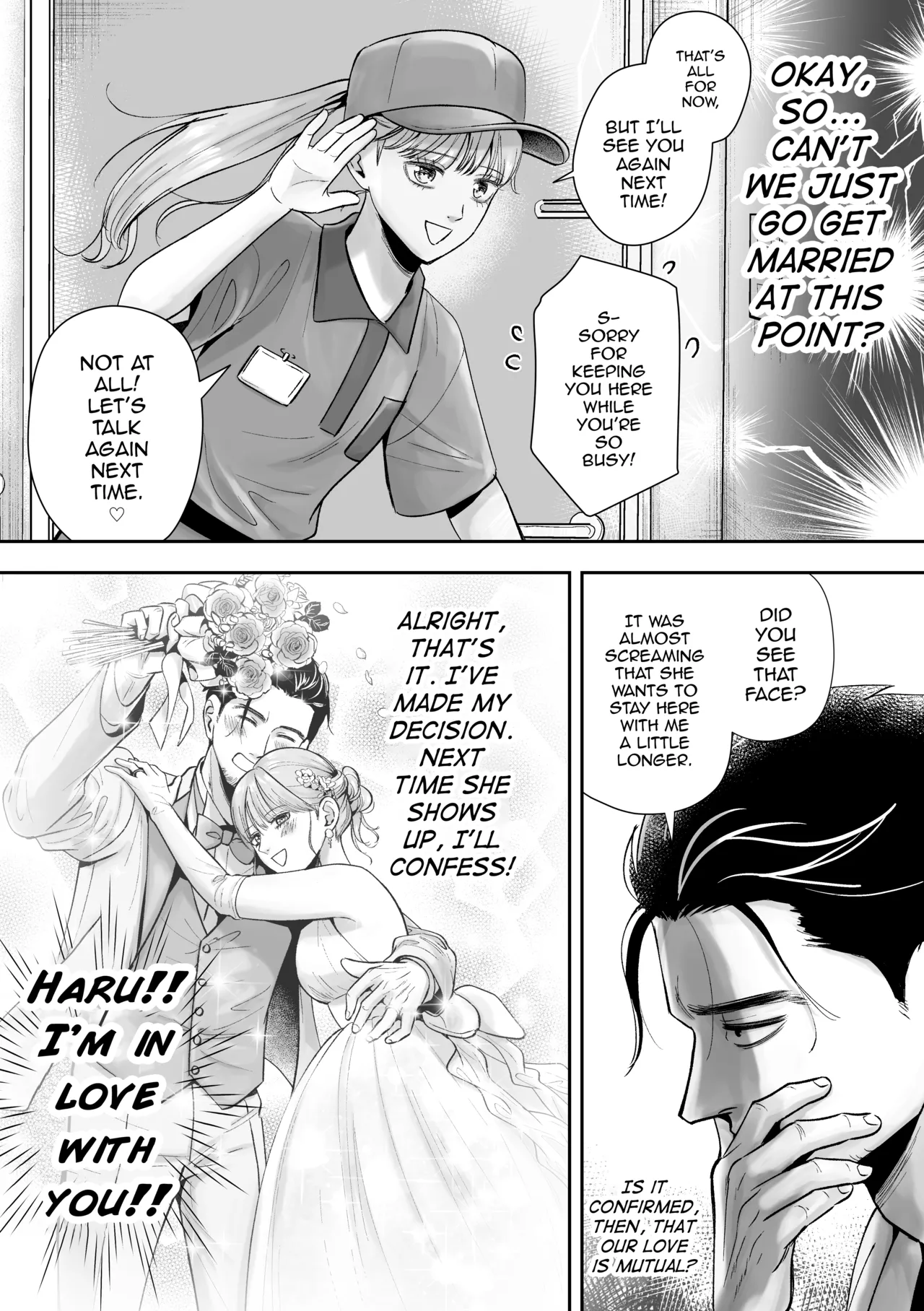 Otoko no Ko otodokeshimasu! ~Itsumo kuru Haitatsuin-san ga masaka no Otoko no Ko dattakedo mayowazu hameta~ page 10 full