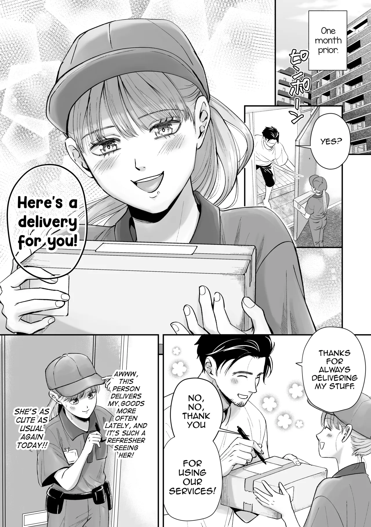 Otoko no Ko otodokeshimasu! ~Itsumo kuru Haitatsuin-san ga masaka no Otoko no Ko dattakedo mayowazu hameta~ page 4 full