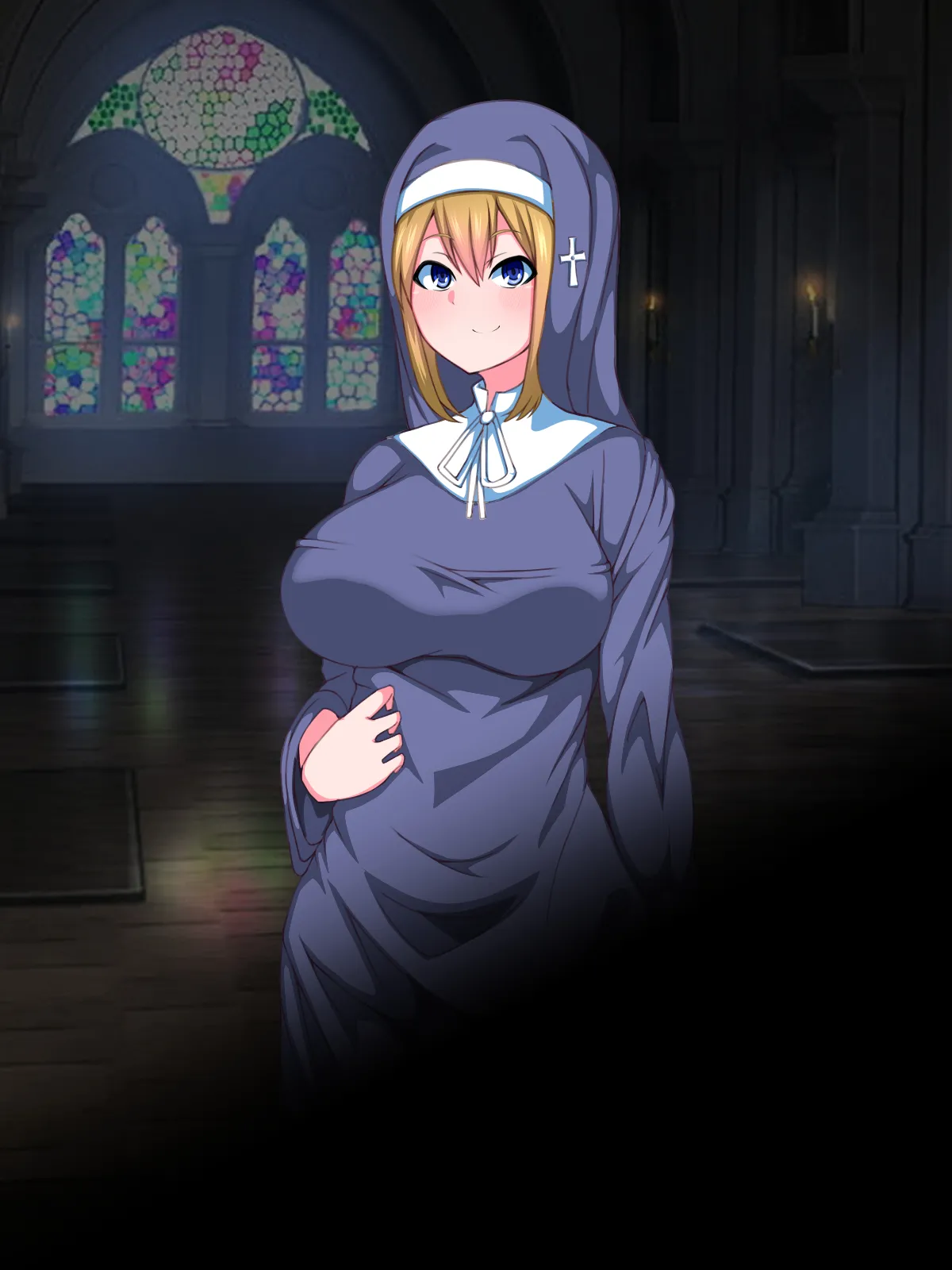 There's No Way This Futanari Nun Will Lose to the Pleasures of Immoral Ejaculation! page 7 full