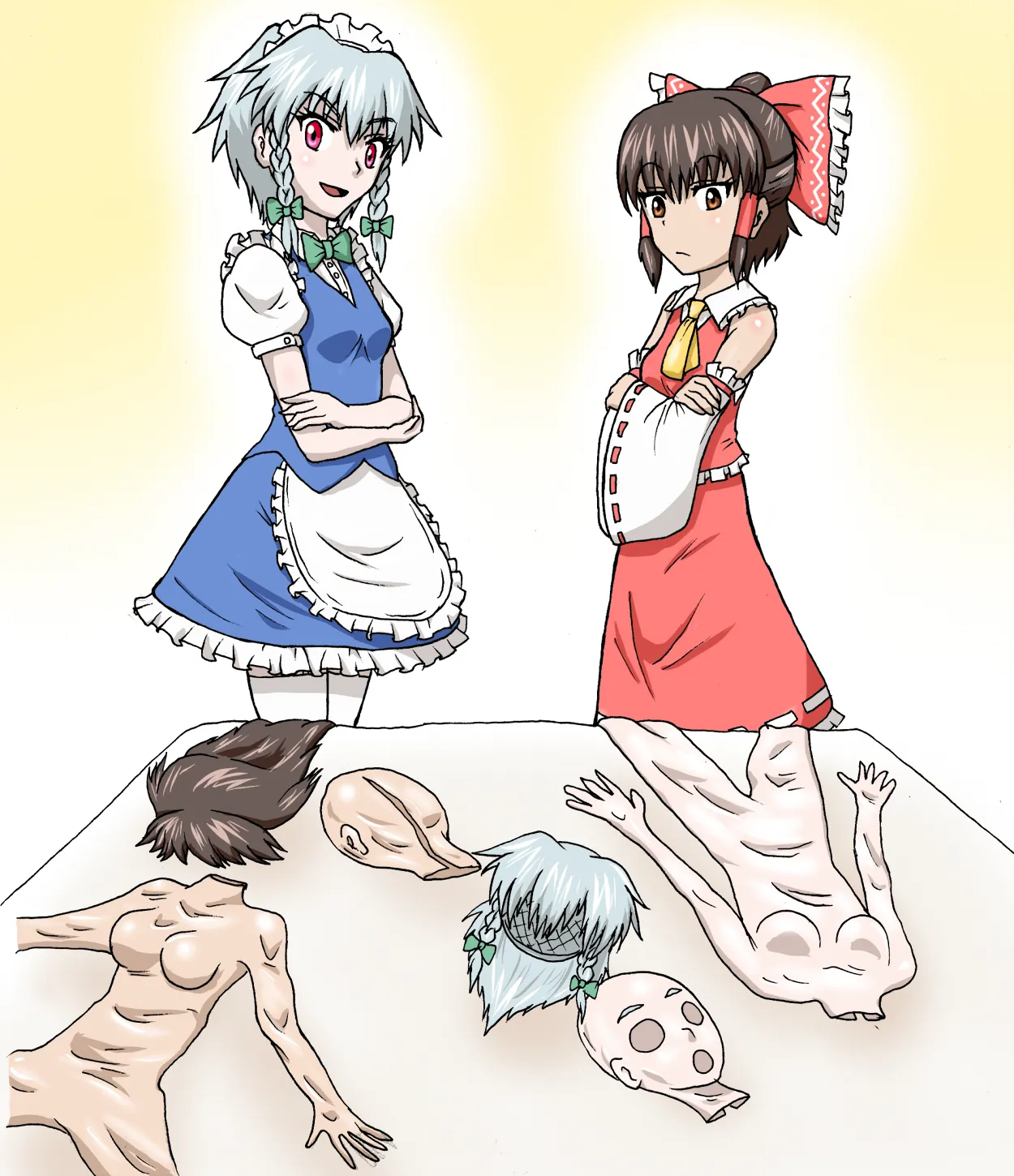 【Masking】Reimu⇔Sakuya page 2 full