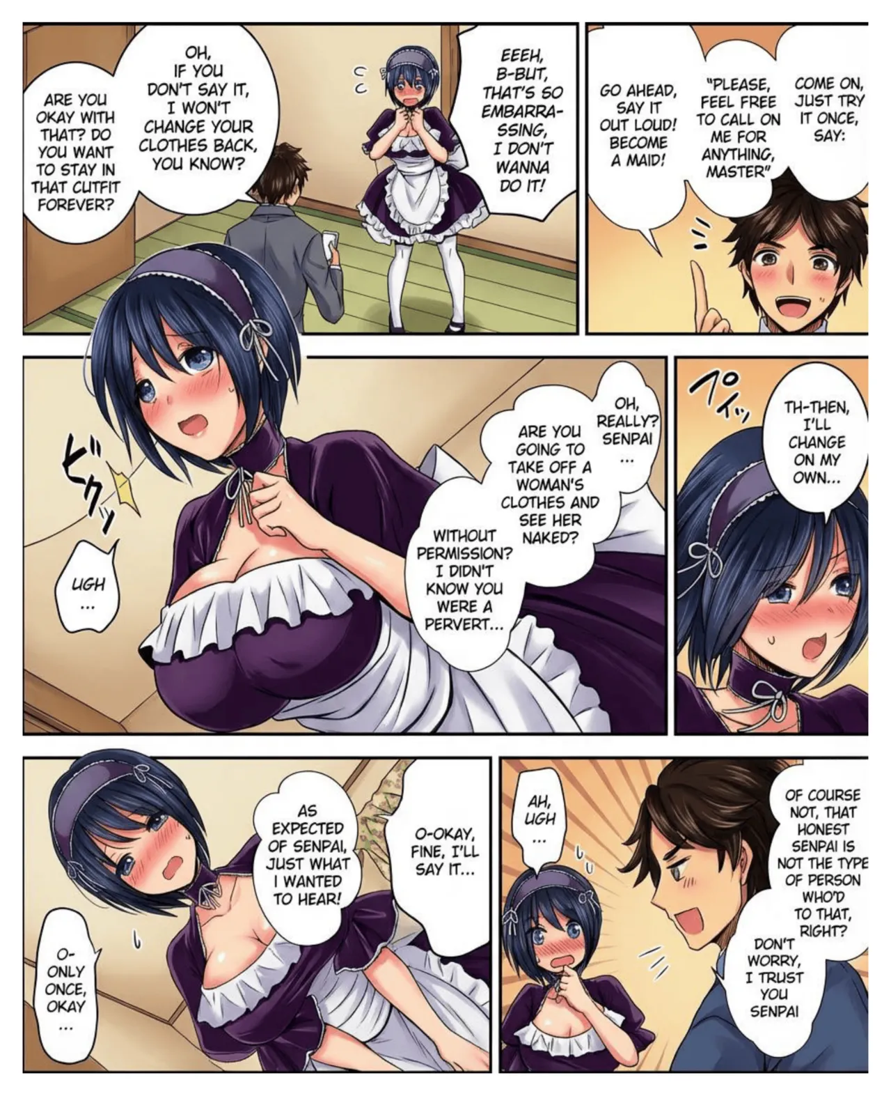 Costume Tengoku ~Shokuba no Kouhai to Irekawatte Kisekae Ningyou ni Sareru Boku~ page 10 full