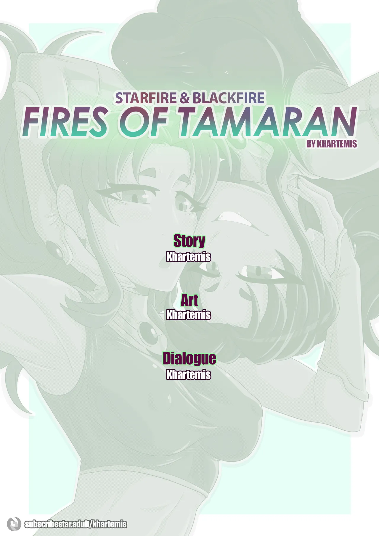 Starfire & Blackfire, Fires of Tamaran page 2 full
