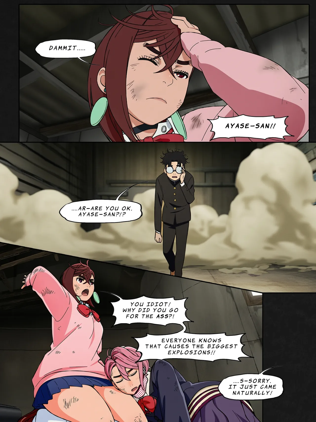 DanDaDan: The Forgotten Episode - A Momo & Obarun Doujin page 9 full