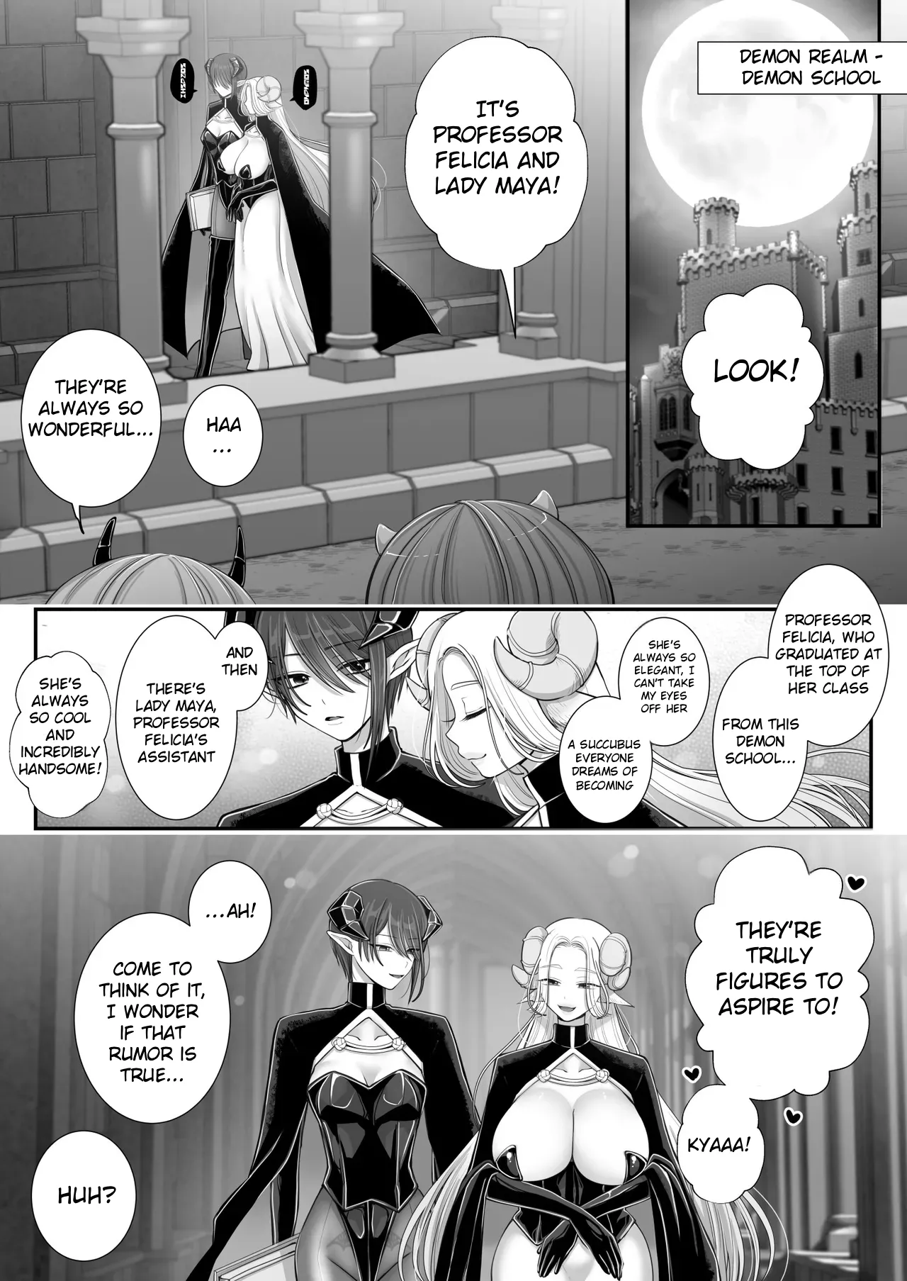 Yuri de Succubus! 4 ~Kimi ni Shihai Saretai~ | Yuri de Succubus! 4 ~I Want to Be Dominated by You~ page 3 full