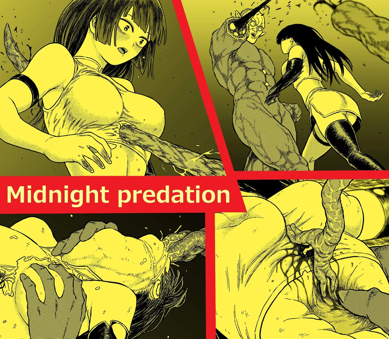 Midnight predation - Seigi no Heroine, Esa ni Naru page 1 full