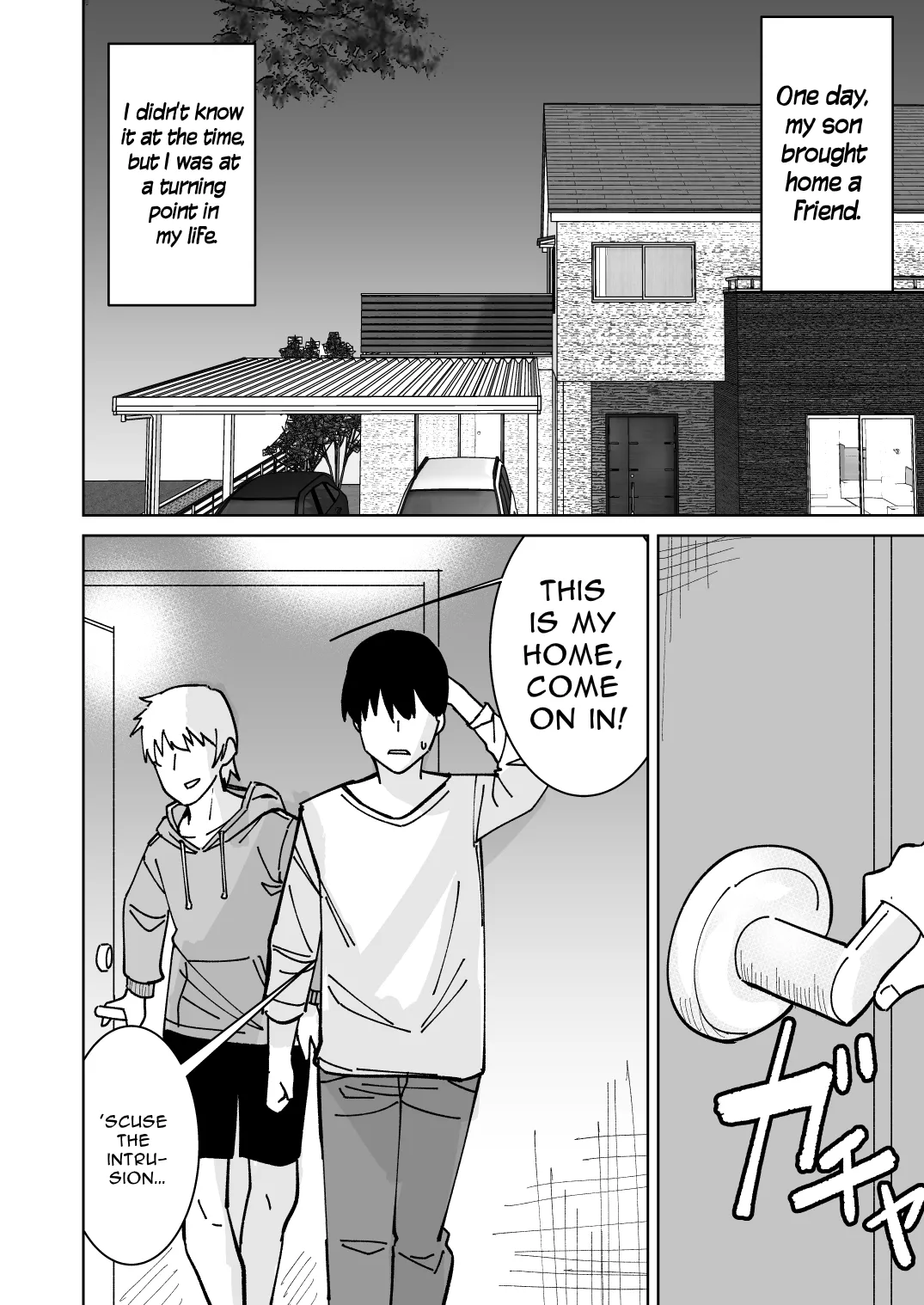 Tomodachi no Hahaoya o Honki de Netoru Hanashi | Story About Seriously Cucking My Friend's Mom page 3 full