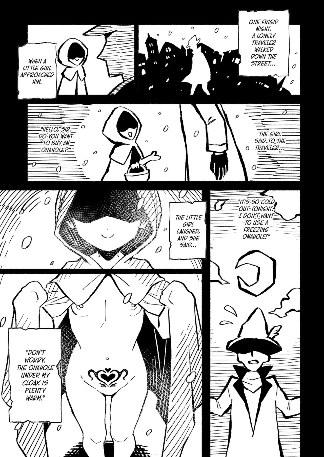 THE LITTLE ONAHOLE GIRL Den Lille Pige med Gummikusserne page 2 full