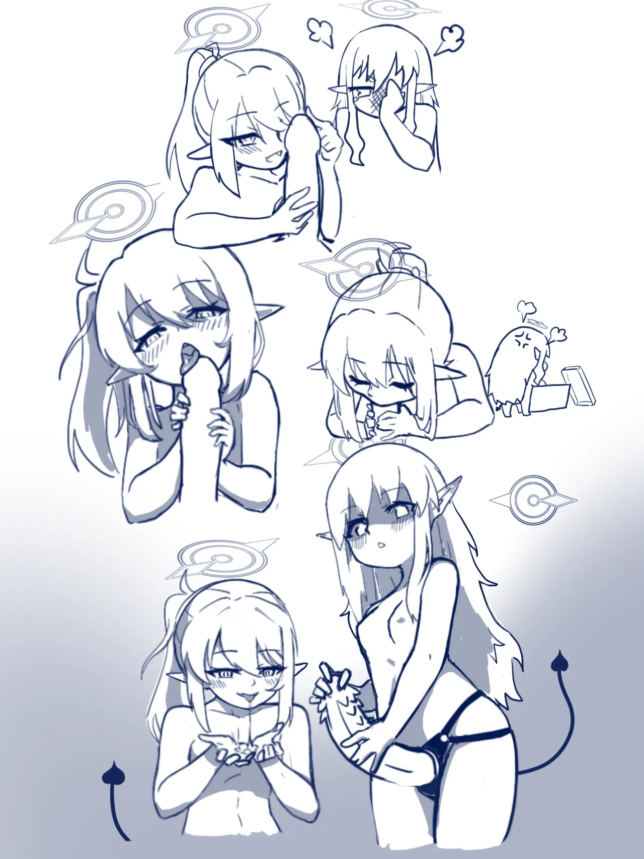 Sensei & 調月リオ page 4 full