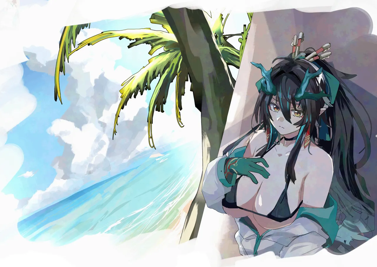 Shii to Mizugi Ecchi suru Hon | 和泳装的夕涩涩的本 page 1 full