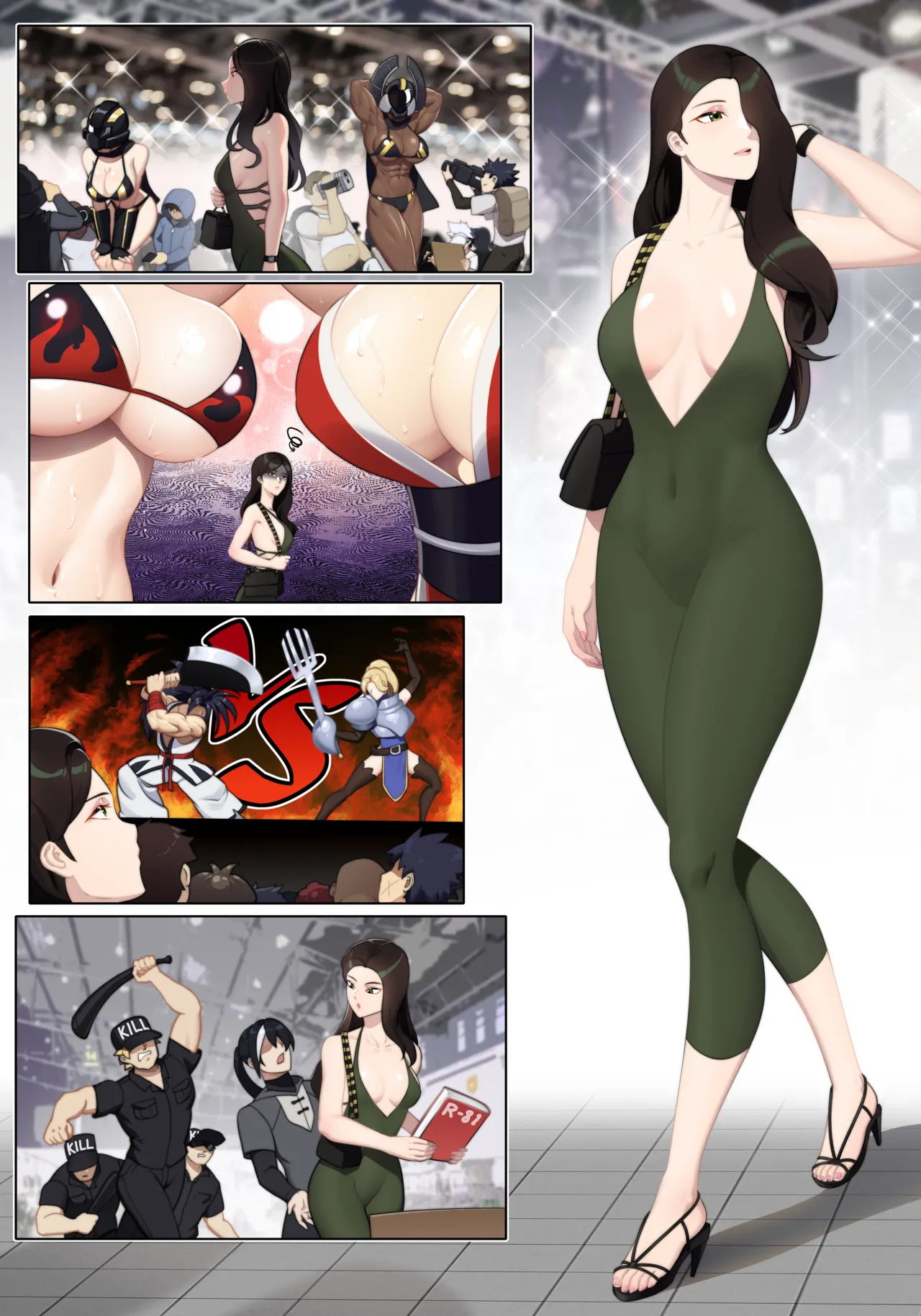 Girls, someone is working out in the gym again! page 7 full