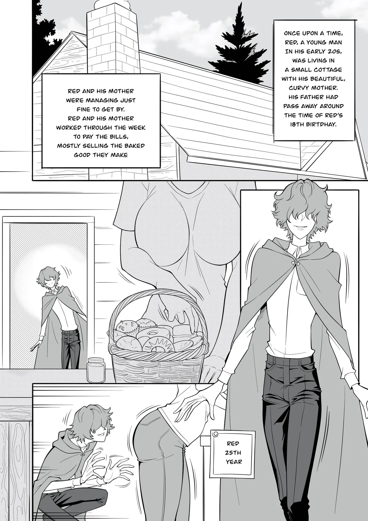Lewd Red Riding Hood – Chapter 1 page 1 full