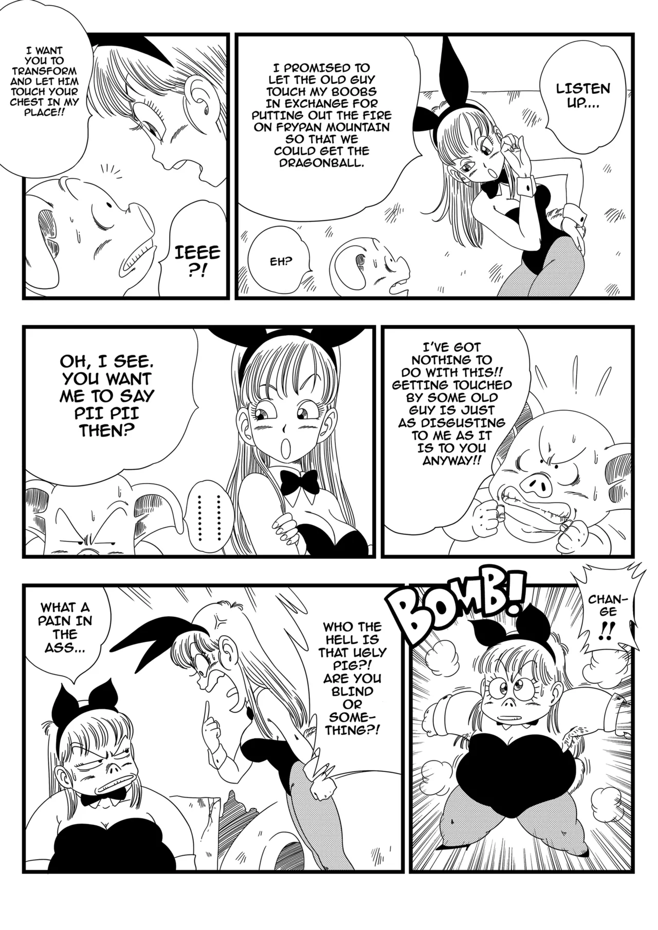 Bunny Girl Transformation page 4 full