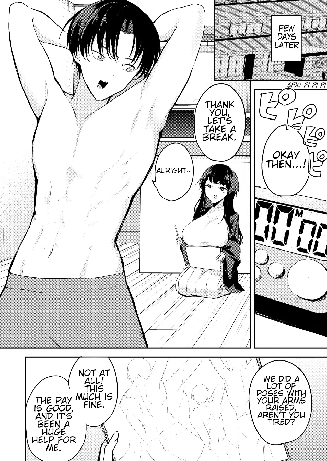 Would You Like to Be a model for an Erotic Manga? page 9 full