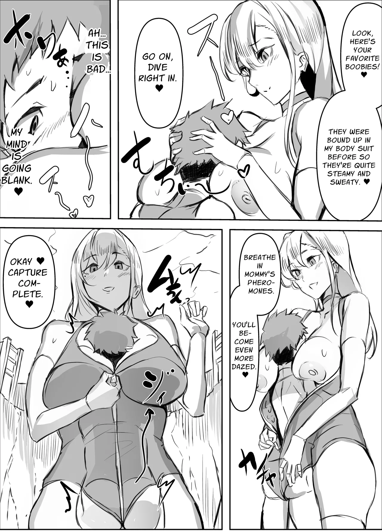 Body-Tight Cumsucking Mama Monster page 5 full