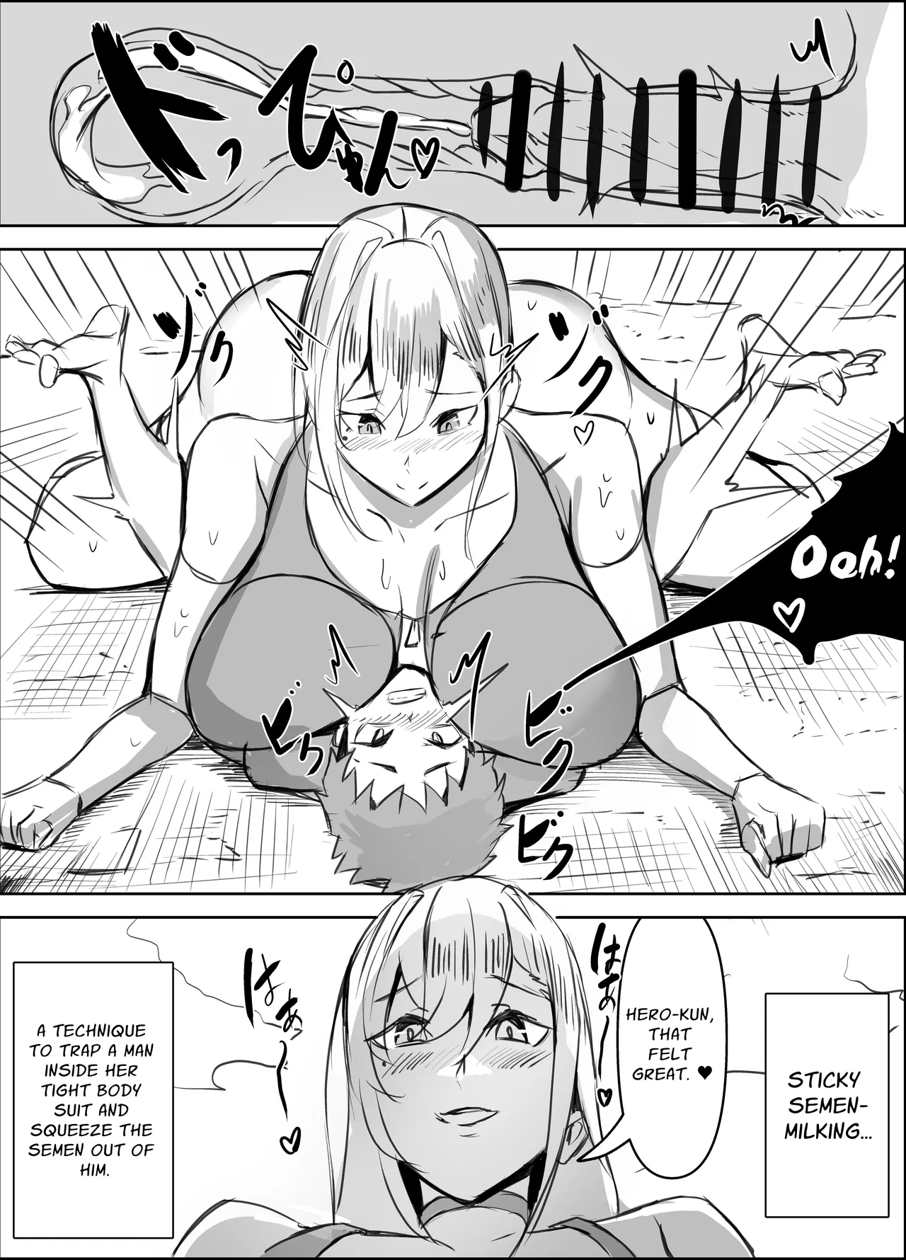 Body-Tight Cumsucking Mama Monster page 9 full