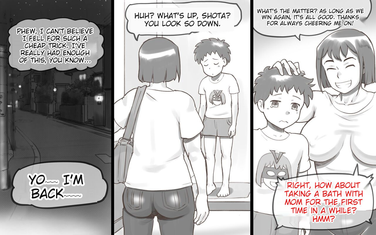 Wrestling Mom gets fucked by Big dick son page 9 full