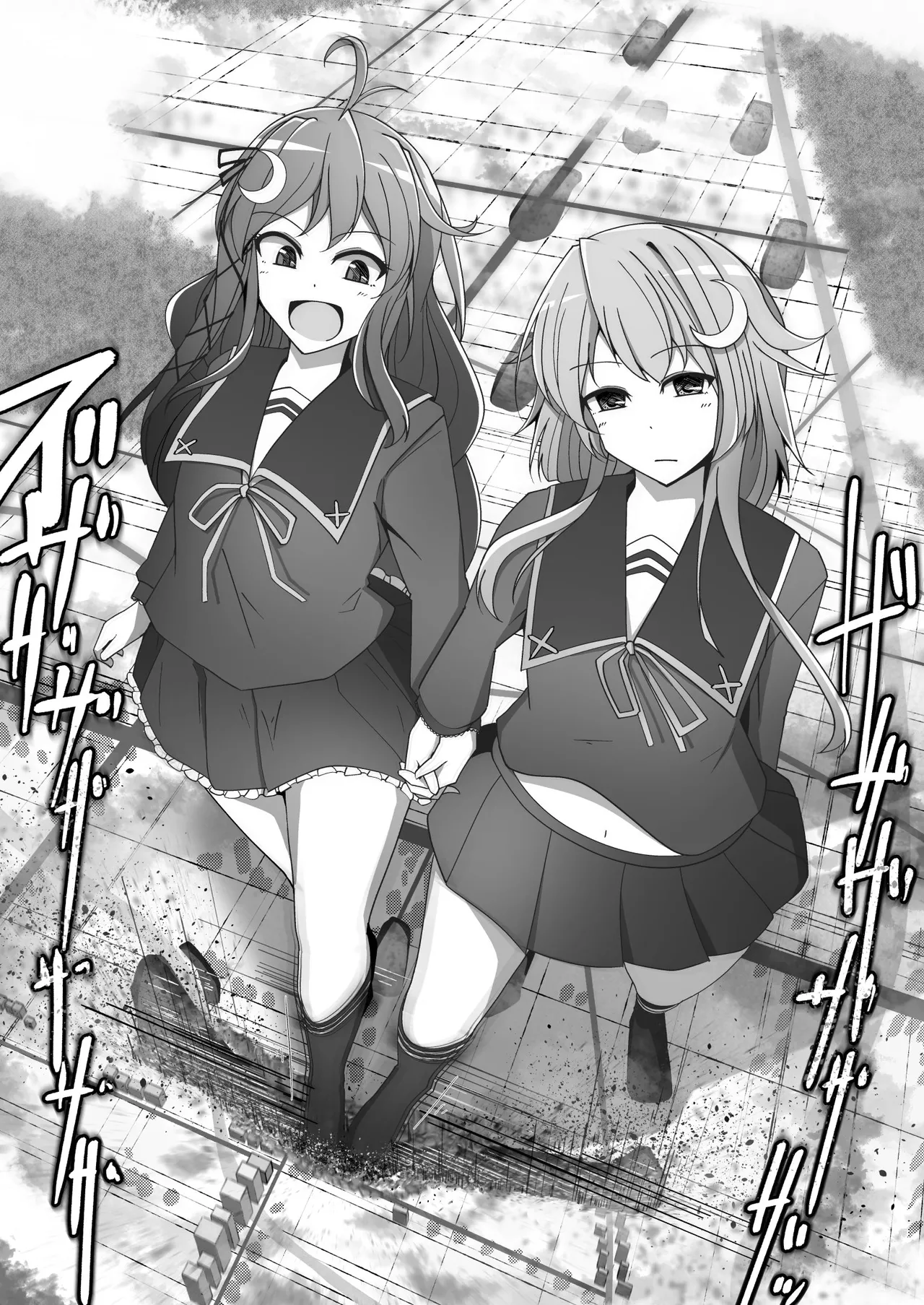 Being Locked in a Grapple with Gigantic Shipgirls Doujin Collab page 10 full