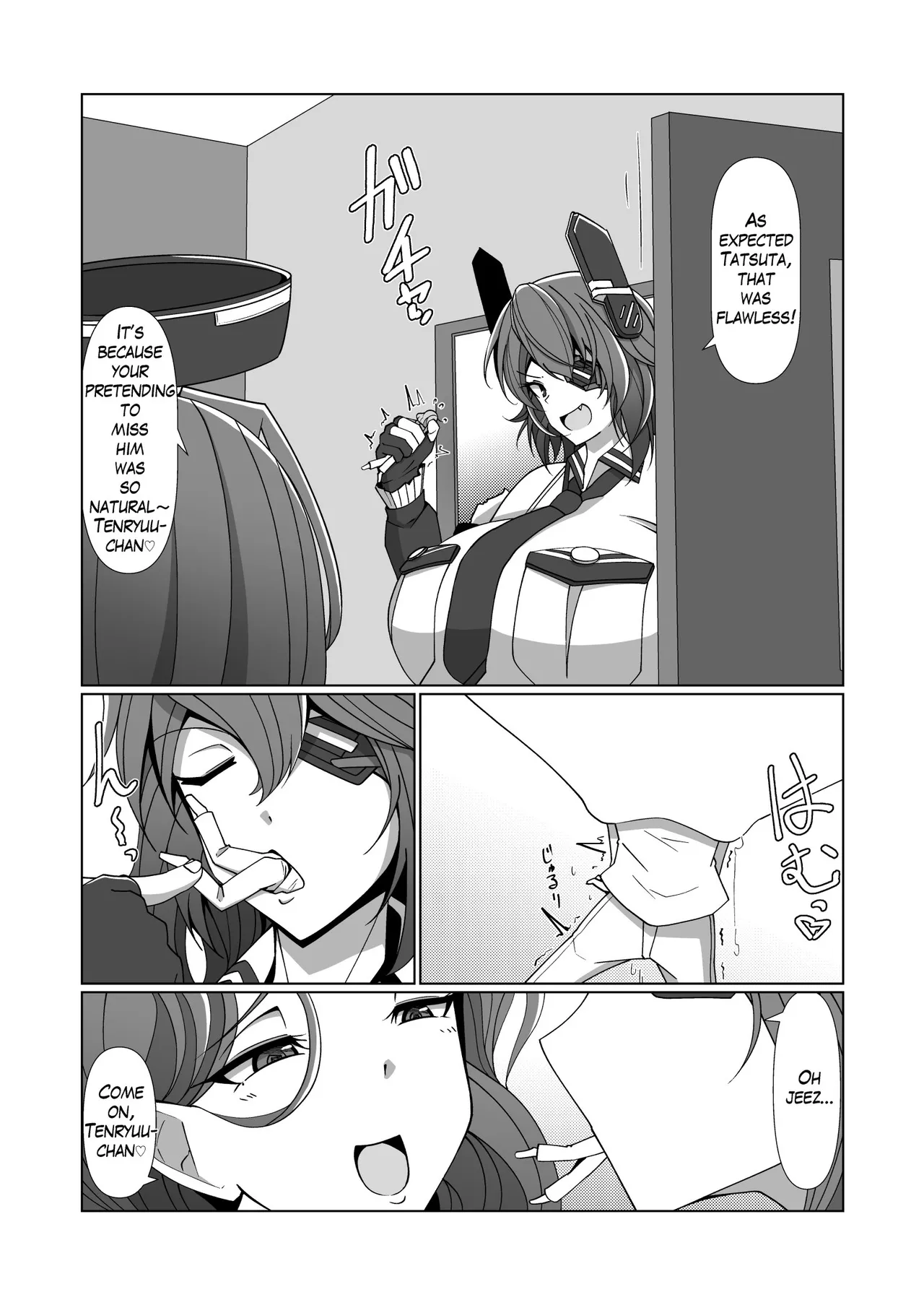 Being Locked in a Grapple with Gigantic Shipgirls Doujin Collab page 4 full